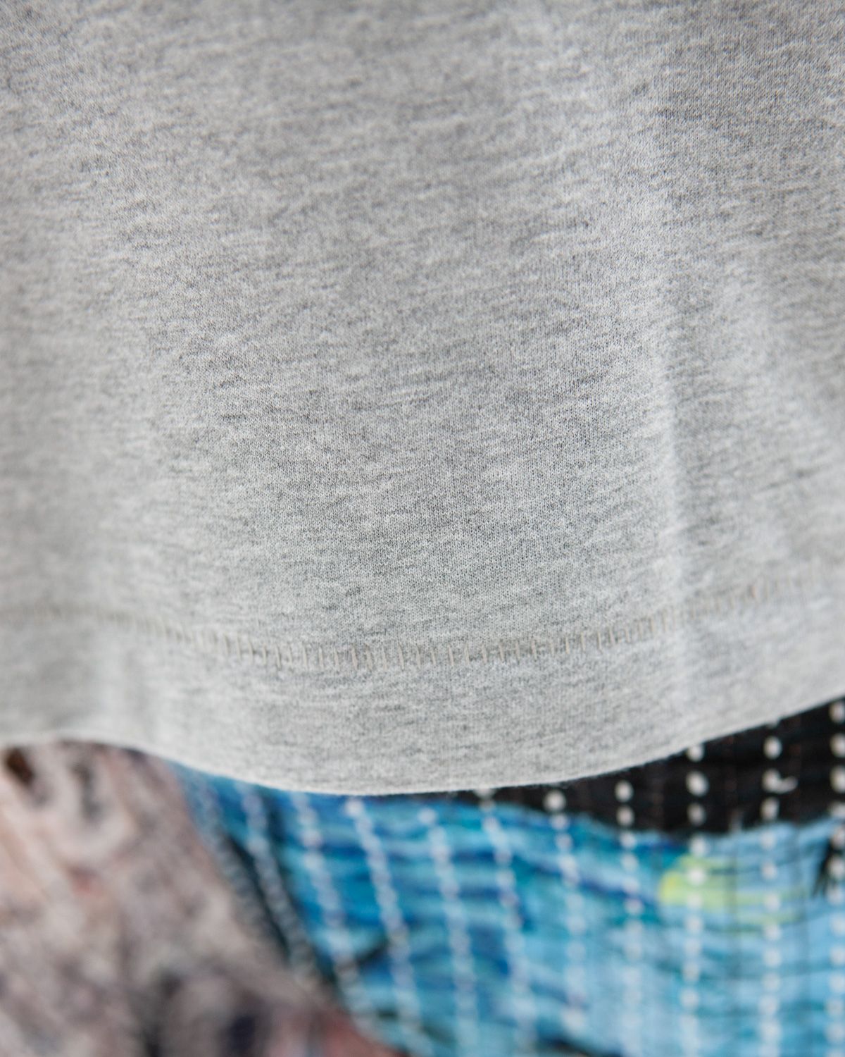 BOWL TEE - LIGHT GREY