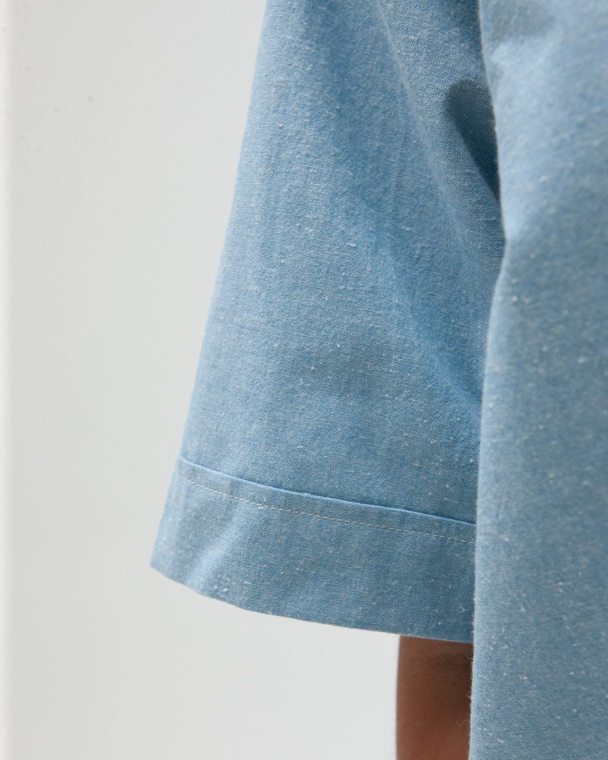 BOWLING SHIRT - BABY BLUE