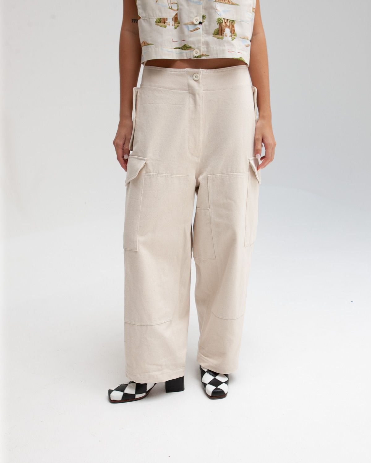 JANET DESPATCH PANT - ECRU