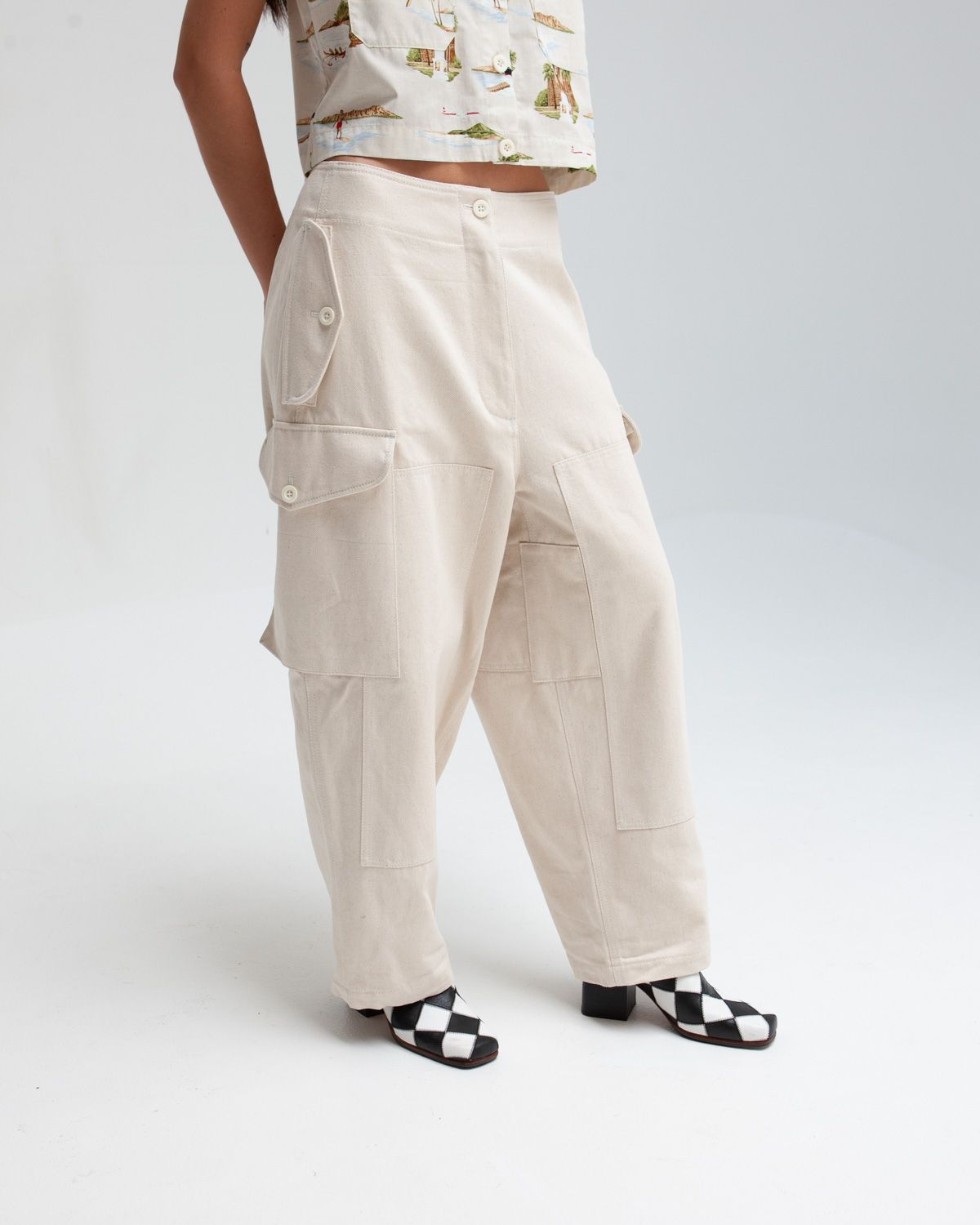 JANET DESPATCH PANT - ECRU