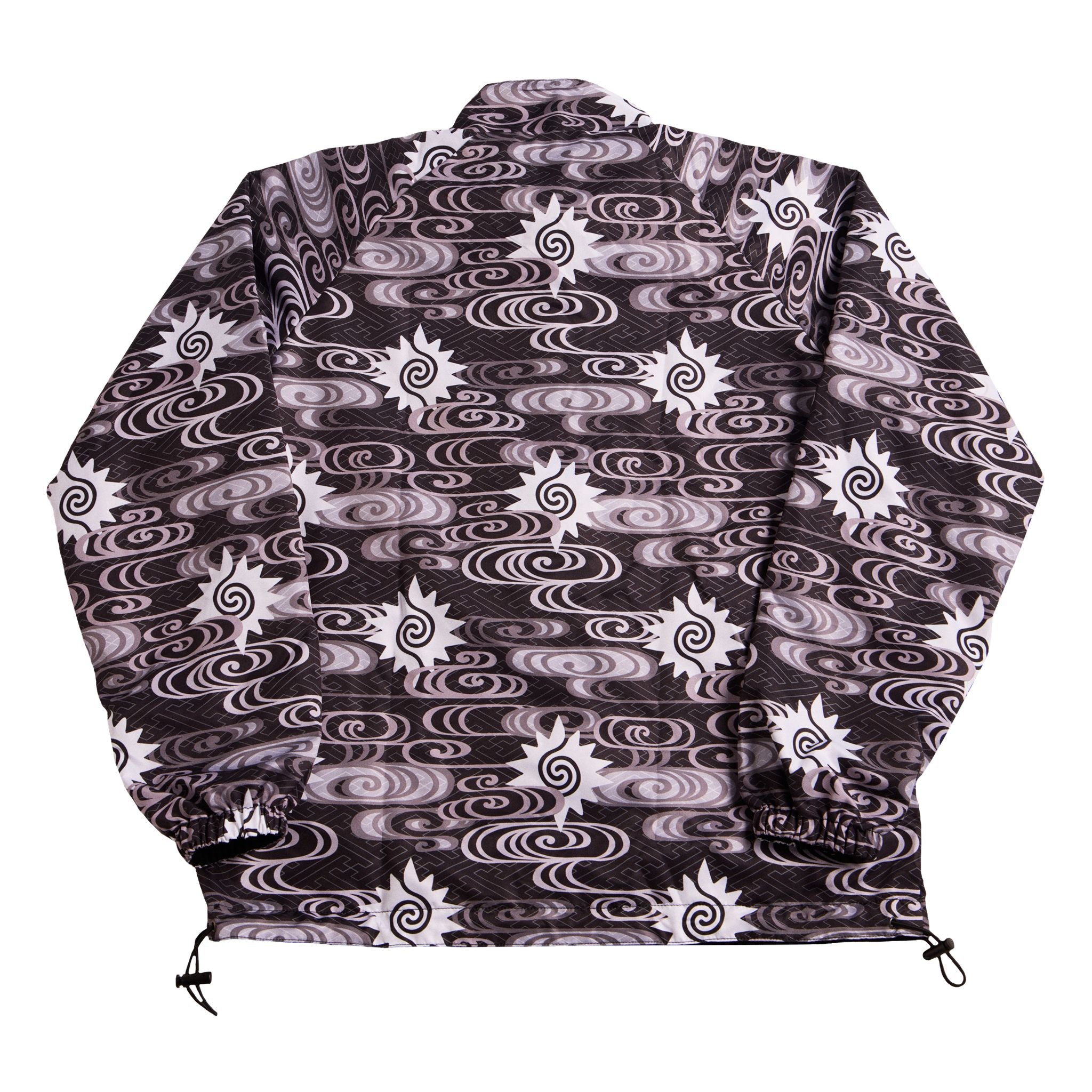 TOMAS TOMAS ZIP-UP JACKET - BLACK/GREY