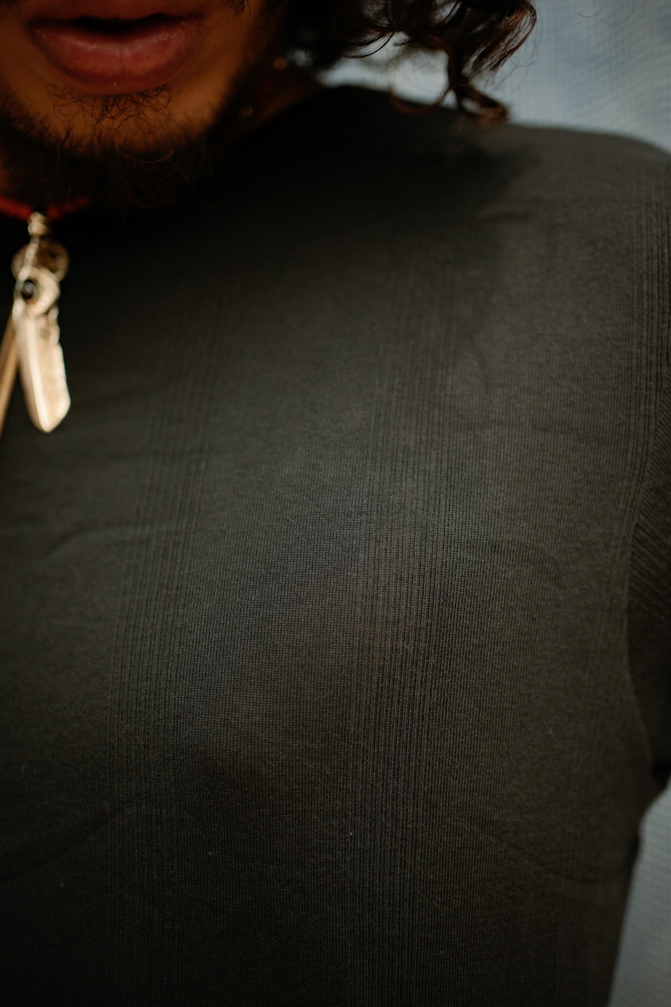 3P Panel ribbed tank T-shirt - AS-B