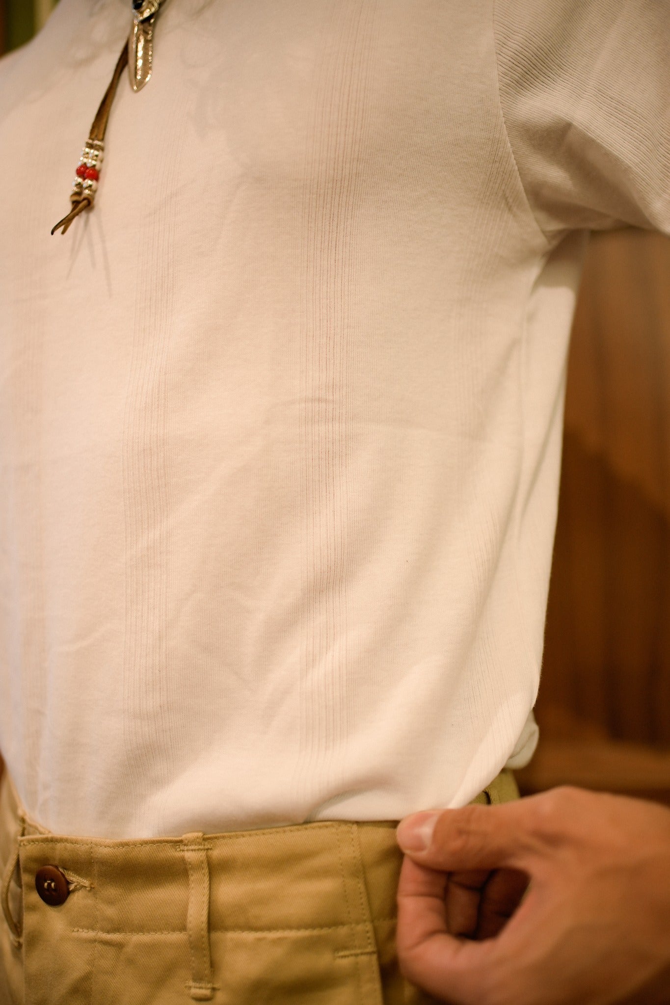 3P Panel ribbed tank T-shirt - AS-A