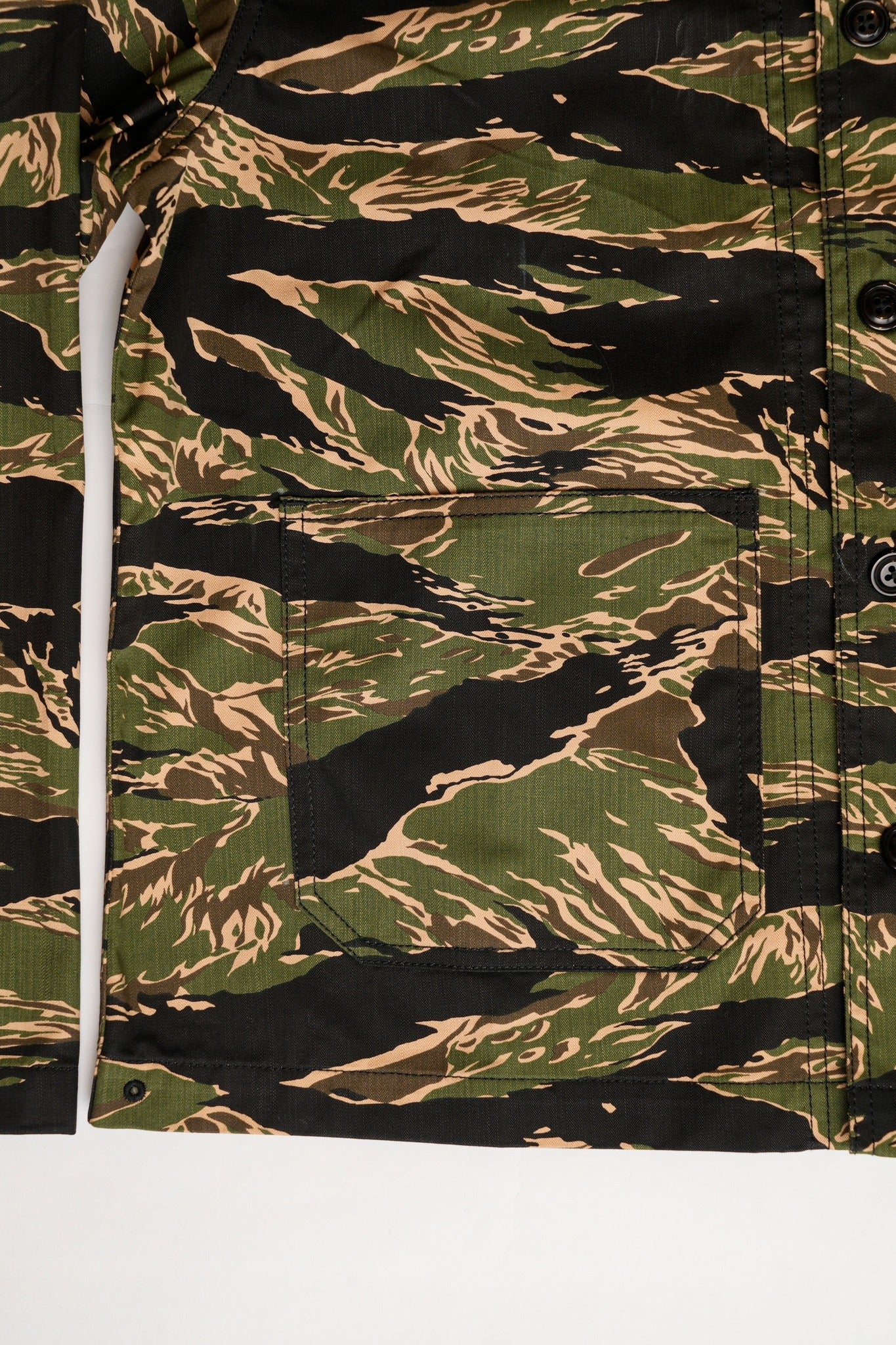 Shawl Collar Jacket - Tiger Camo