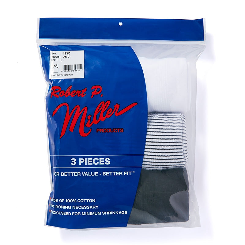 3P Panel ribbed tank top - AS-C