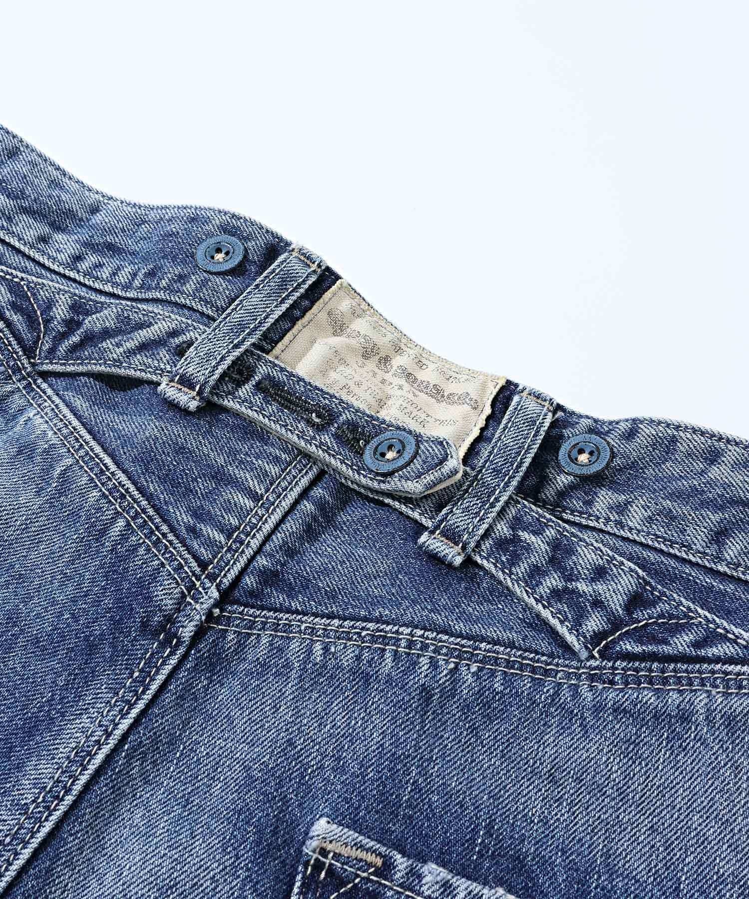 GS2449930A N/KEELMAN PANTS(USED/W) - LIGHT BLUE