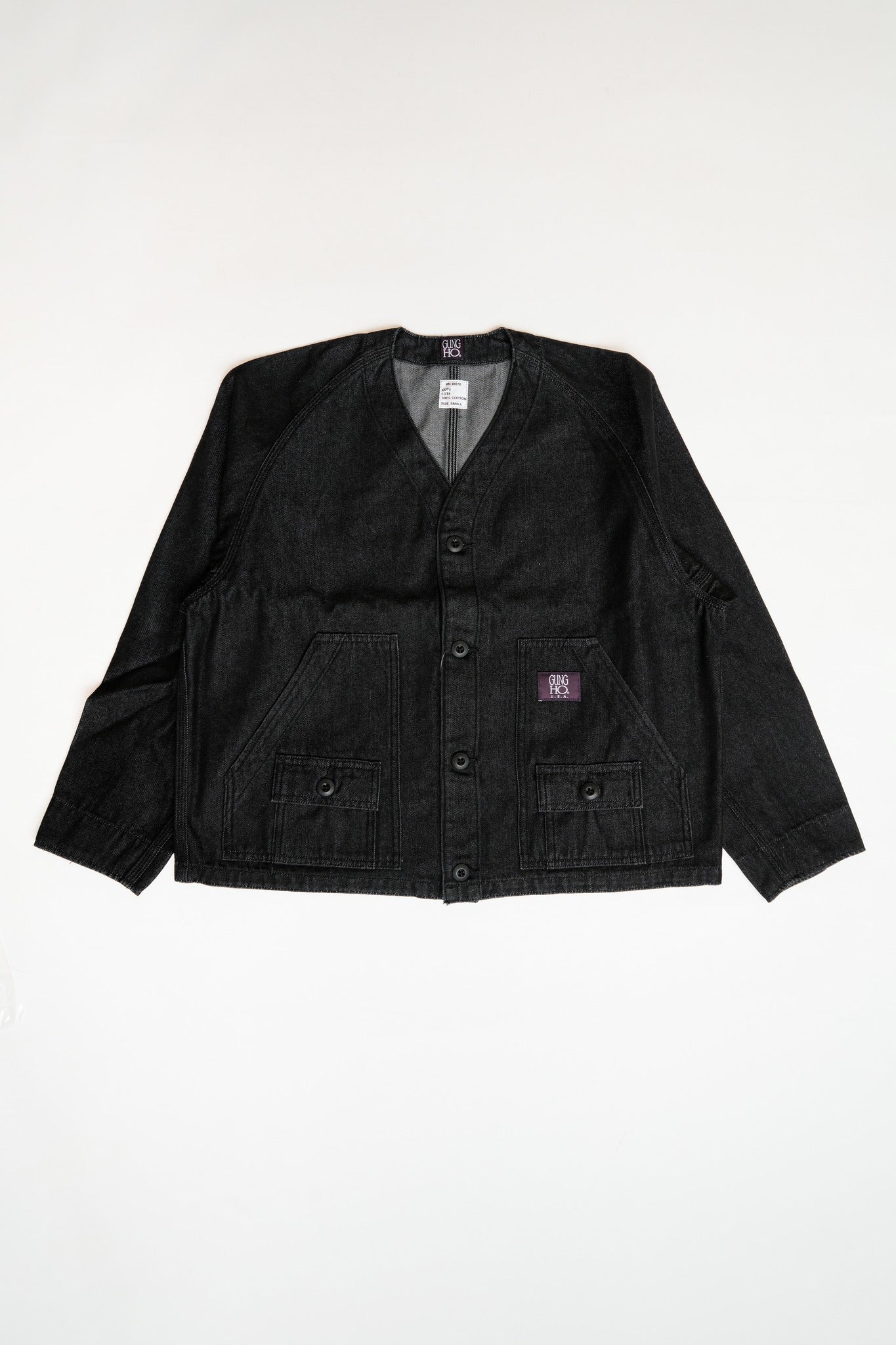 THE EXPEDITION JACKET - BLACK DENIM