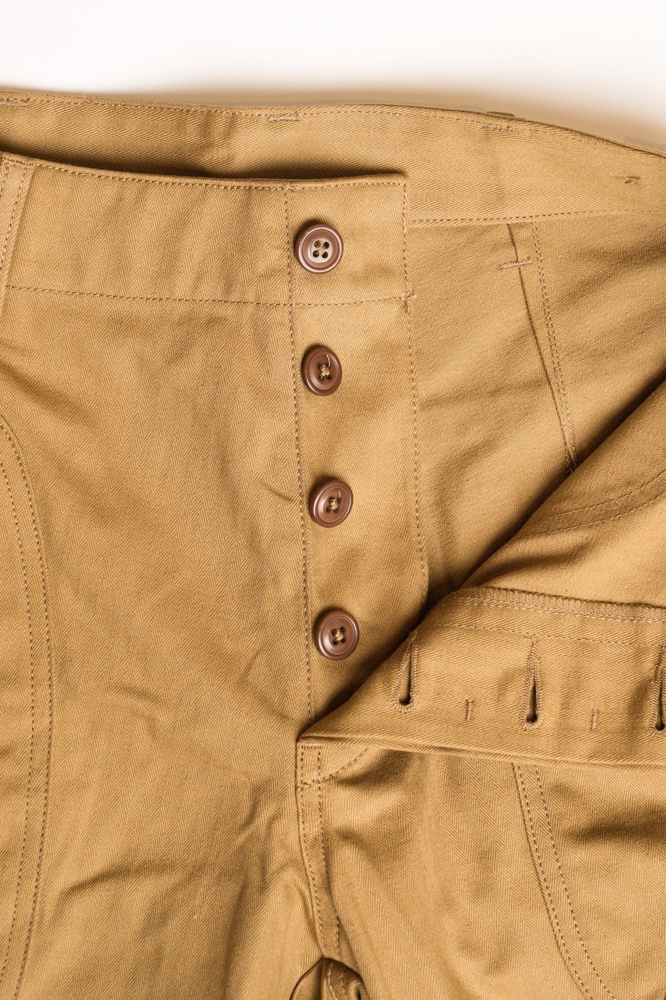 SHORT DECK PANTS - KHAKI HBT