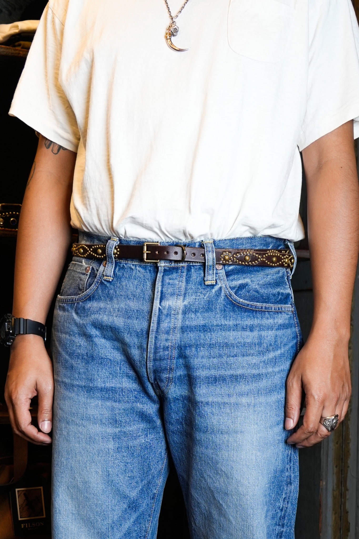 D-STYLE STUDS 0.75 - BROWN