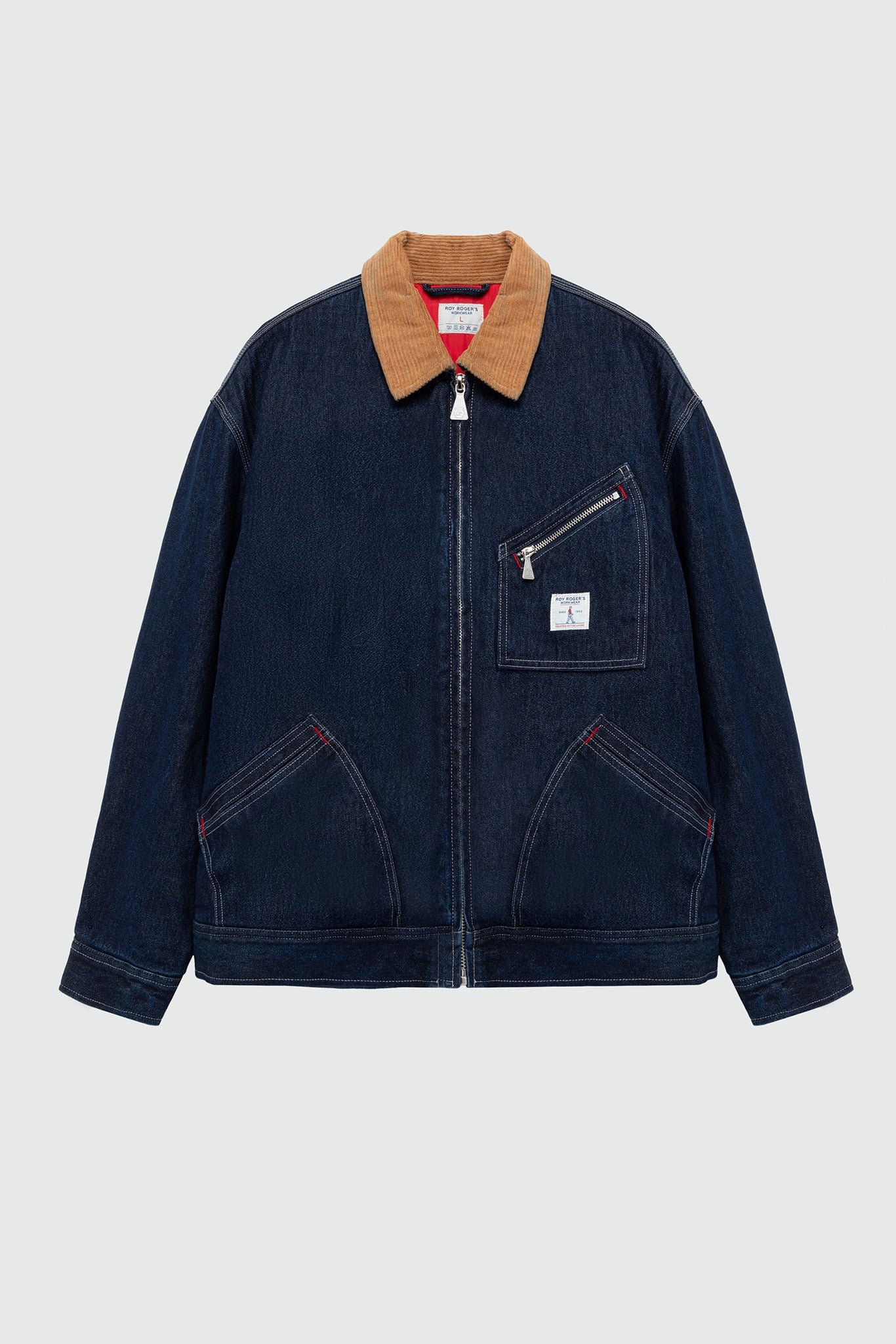 WORK SHORT JKT ROY ROGER'S WORKWEAR DENIM SW - DENIM