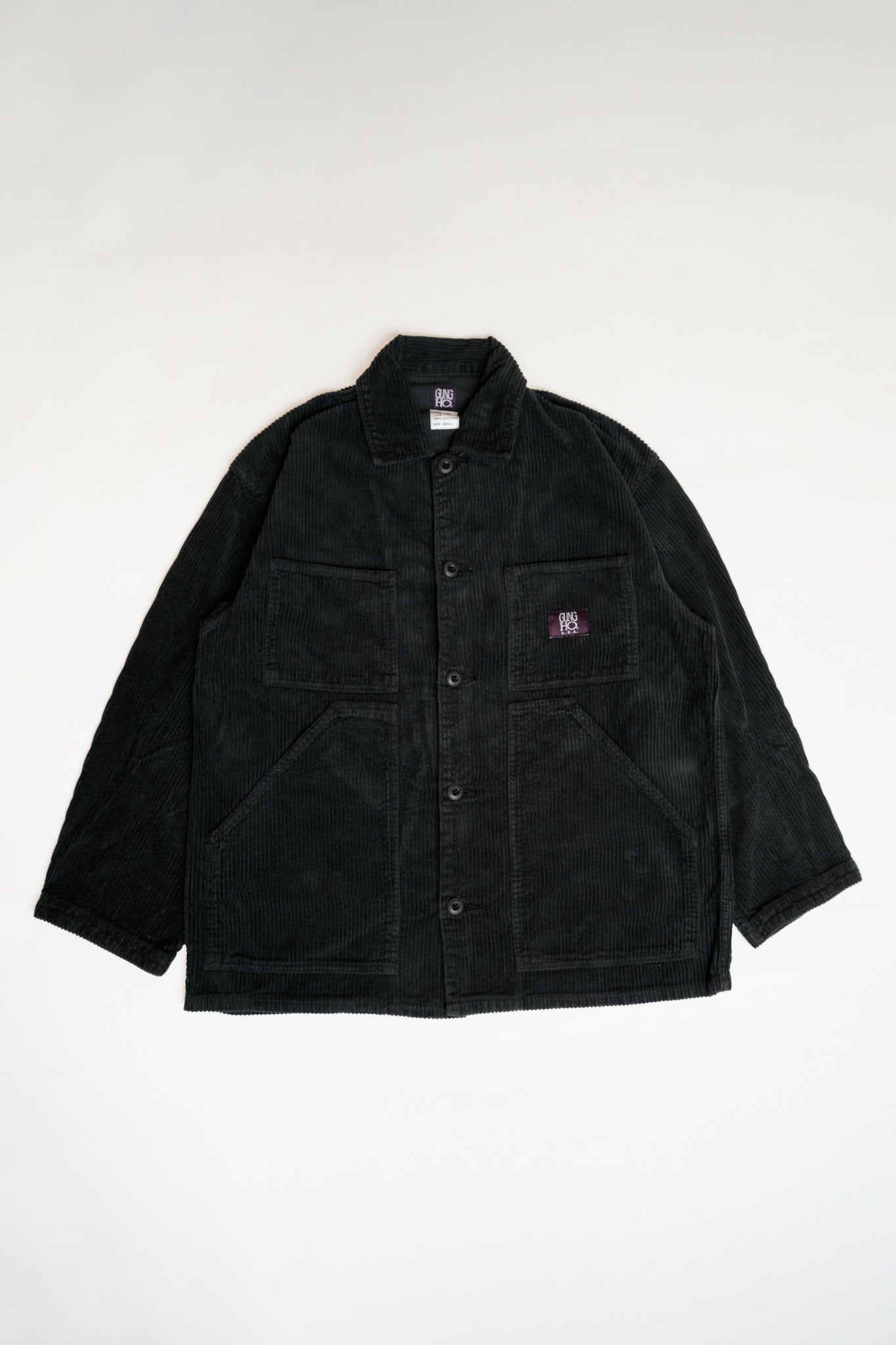 FATIGUE COVER JACKET (9W CORDUROY) - BLACK