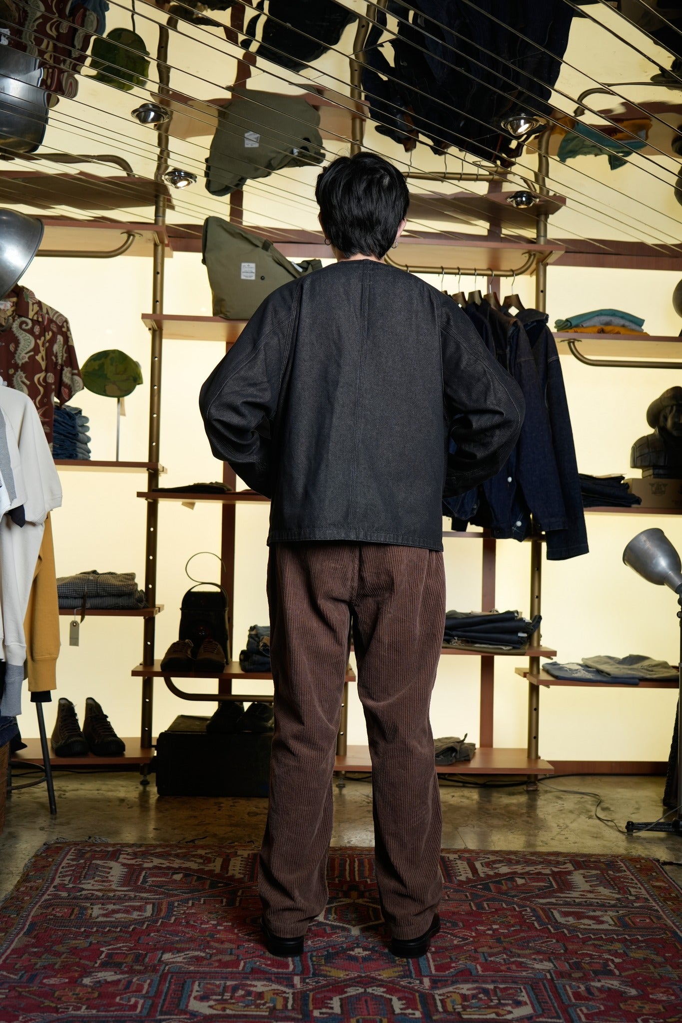 THE EXPEDITION JACKET - BLACK DENIM