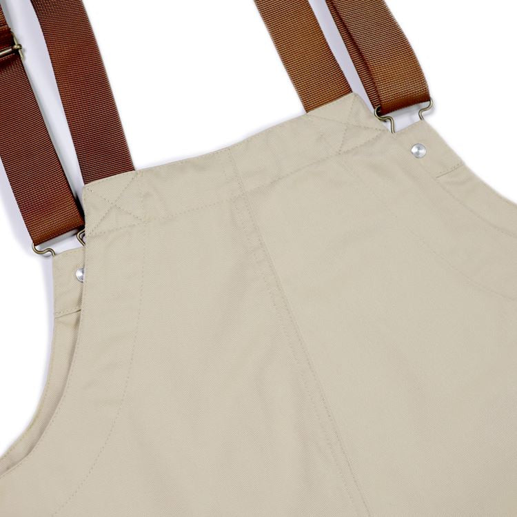 FISHERMAN'S BIB OVERALL - SAND