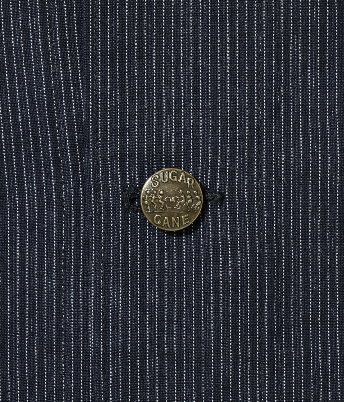 SC15700 FICTION ROMANCE 8oz. INDIGO STRIPE WORK COAT - INDIGO