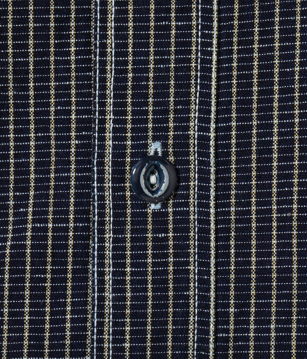 SC39734 FICTION ROMANCE 5.25oz. INDIGO CHECK WORK SHIRT - INDIGO