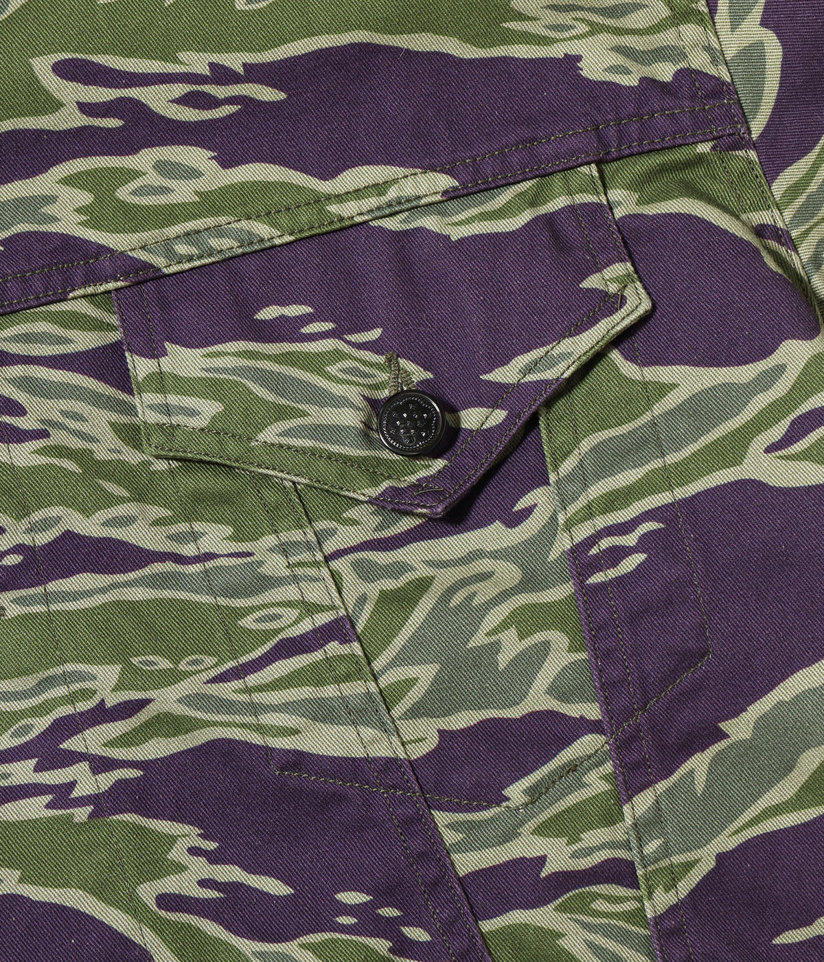 TT15981 Tiger Camouflage Vietnam Tour Jacket 7th COMM. - CAMOUFLAGE