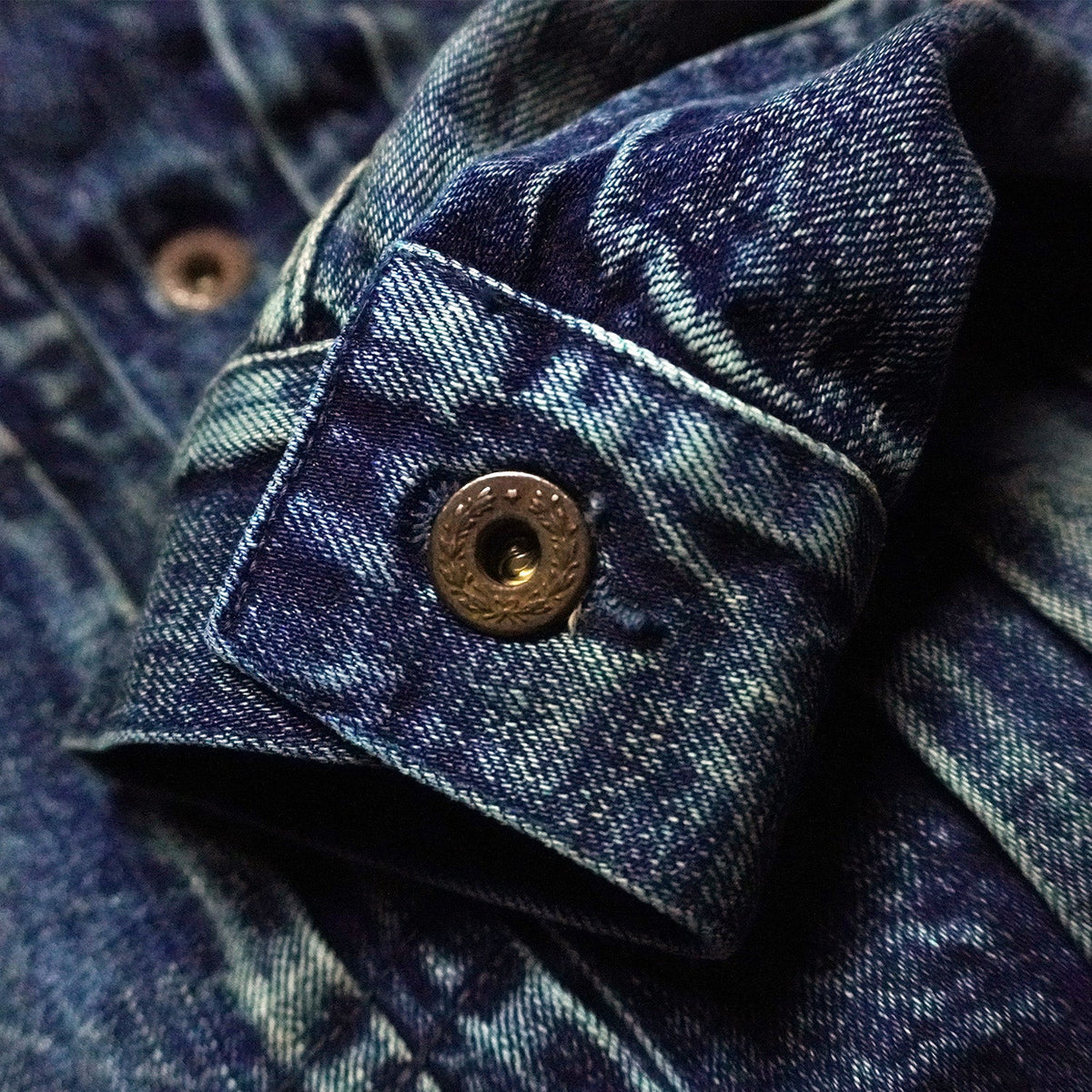 GENTLE JACKET 40'S WASH - INDIGO