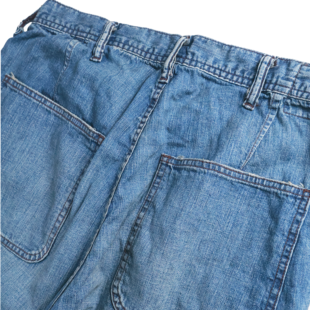 1141HW-1 USN Seamen’s Trousers HW “Master Of Reality” - INDIGO