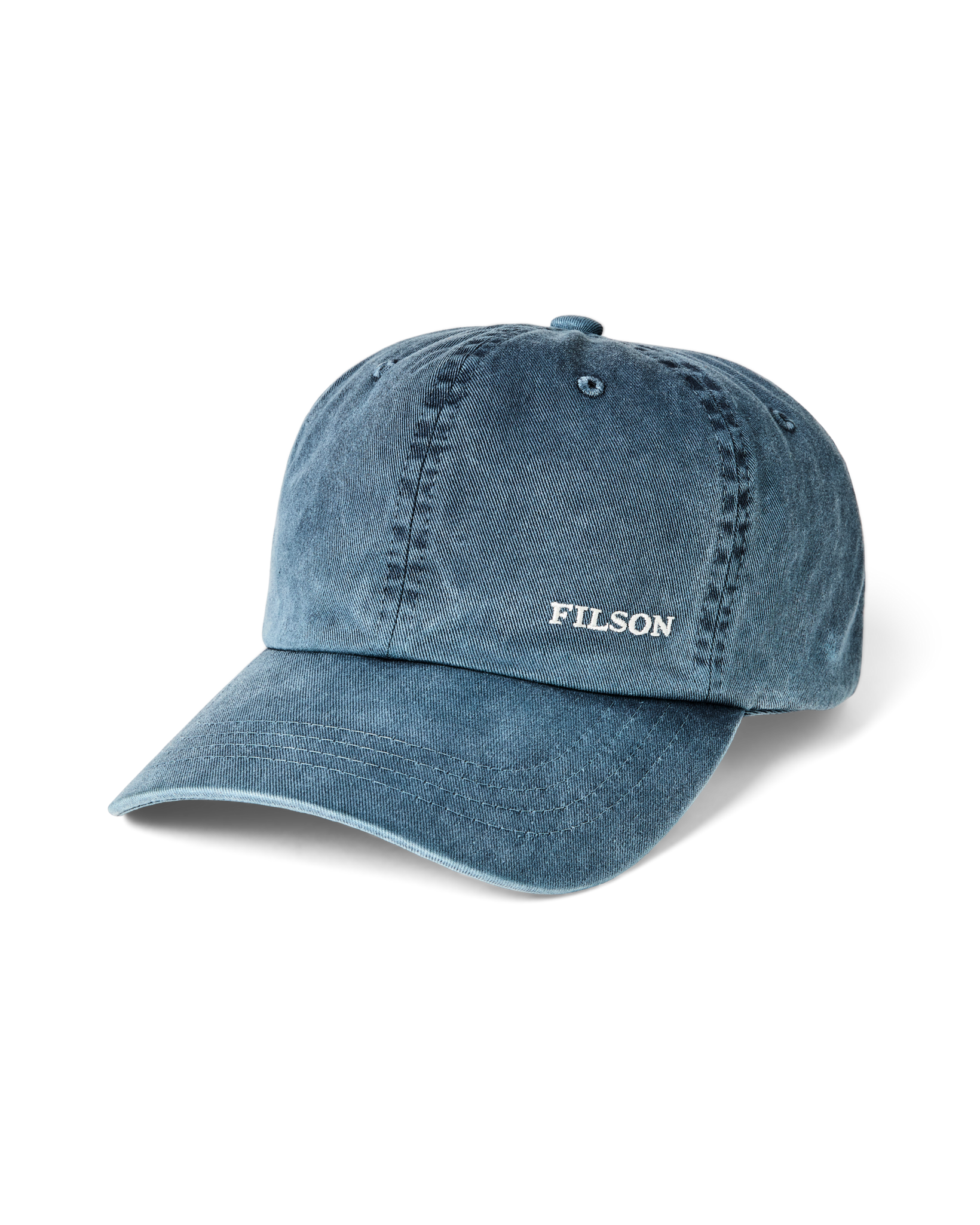 Washed Low-Profile Logger Cap - Washed Blue