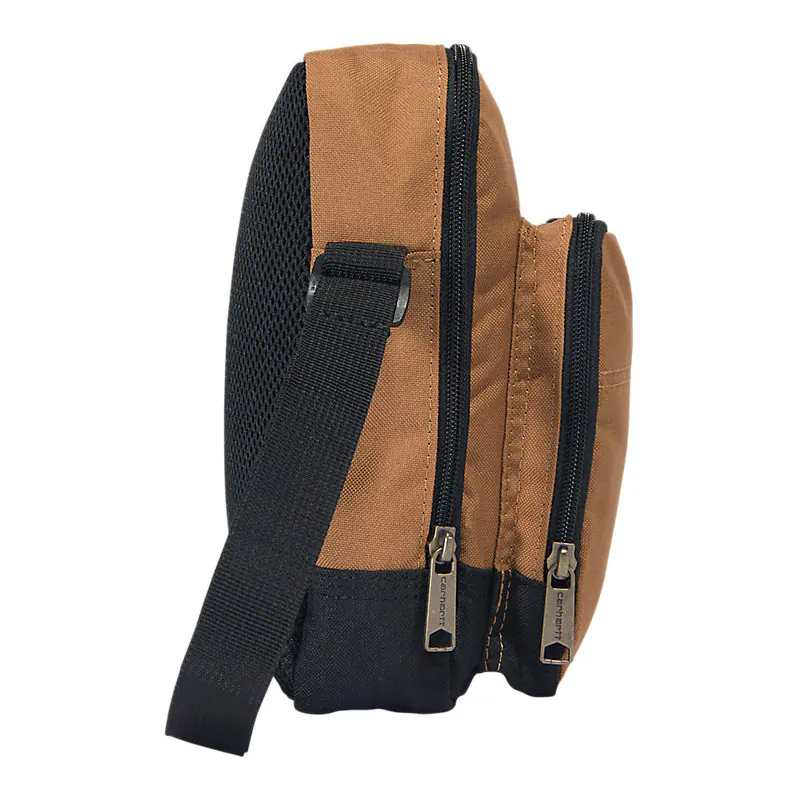 CROSSBODY ZIP BAG - CARHARTT BROWN