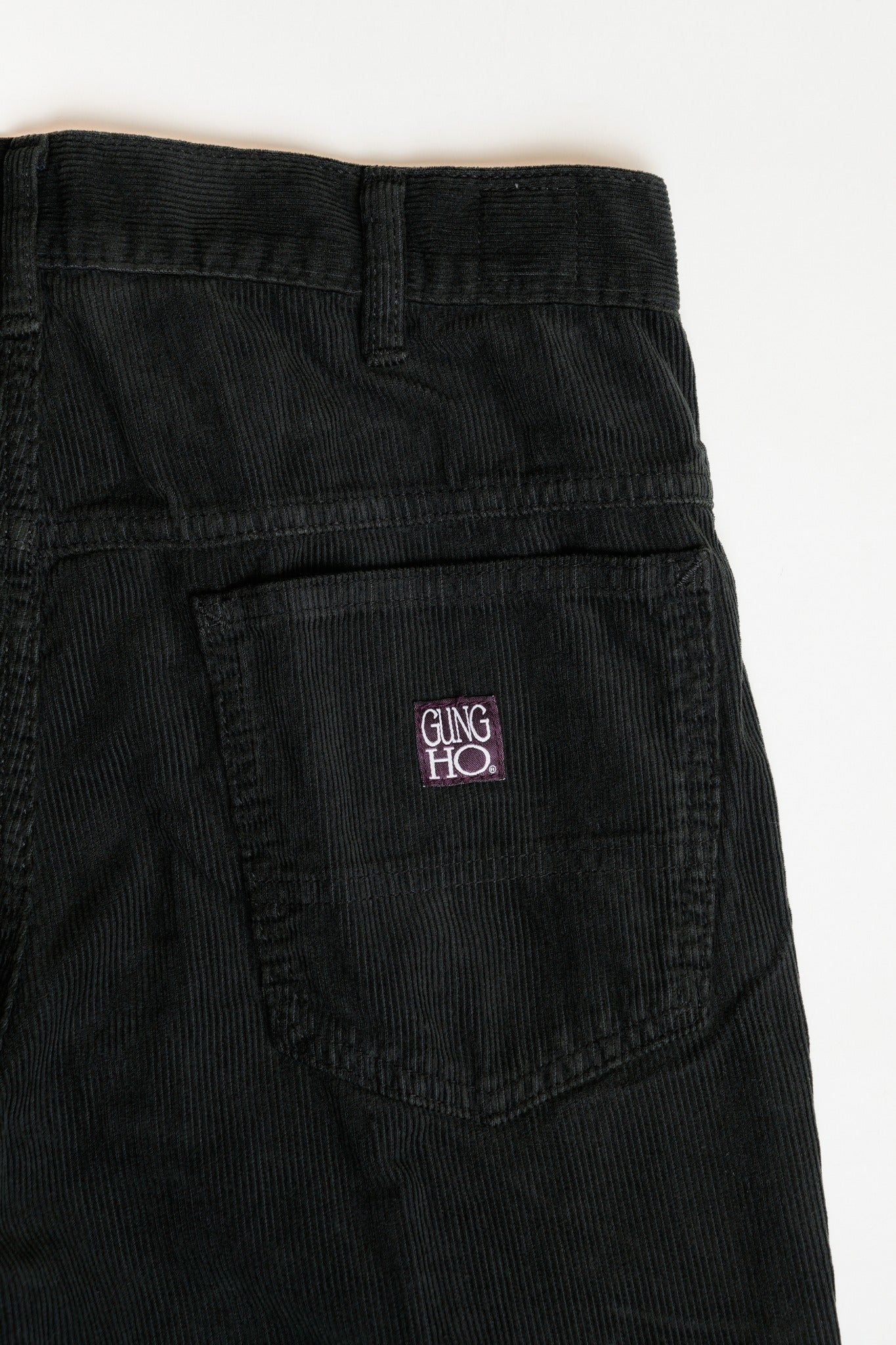 BAGGY PANTS (9W CORDUROY) - BLACK