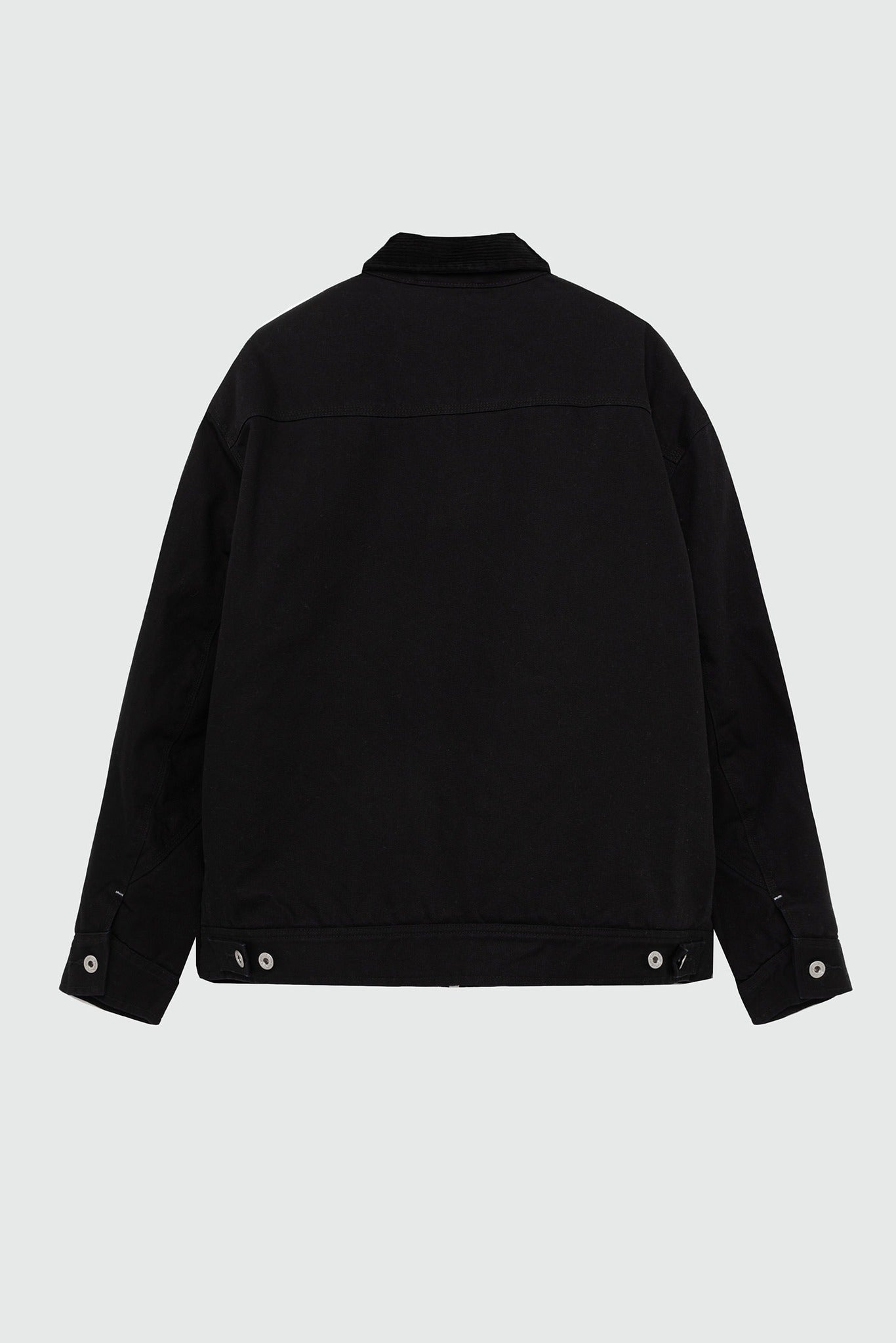 WORK SHORT JKT ROY ROGER'S WORKWEAR CANVAS SW - BLACK