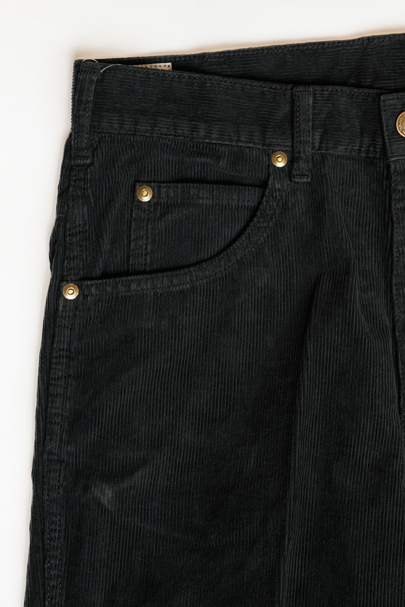 BAGGY PANTS (9W CORDUROY) - BLACK