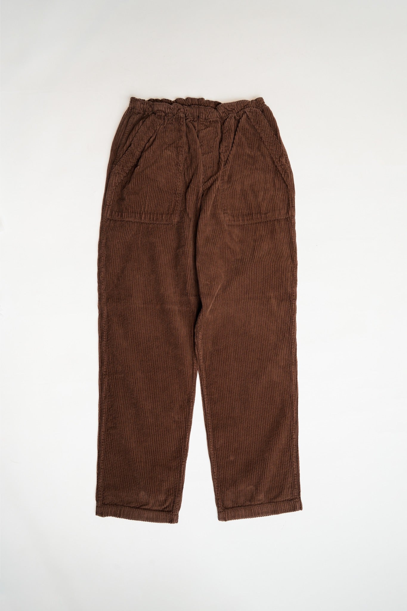 EAZY FATIGUE PANTS (9W CORDUROY) - DARK BROWN
