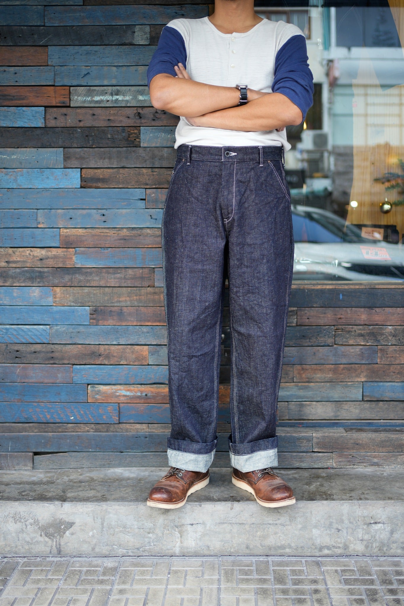 F0544 DENIM WORK PANT - INDIGO