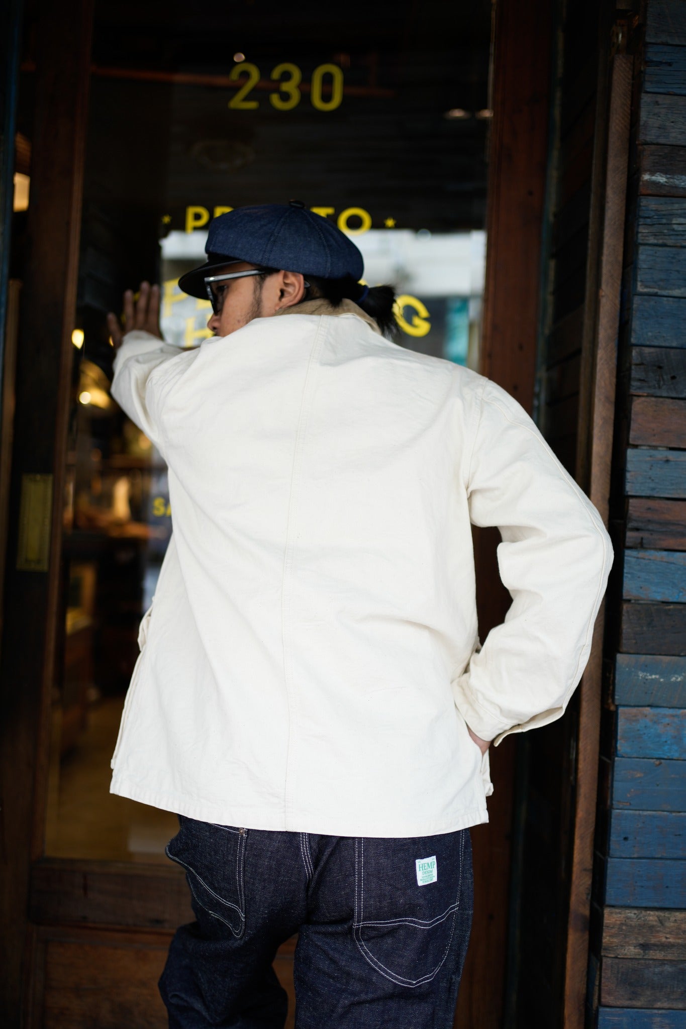 F2458 DUCK HUNTING JKT - ECRU