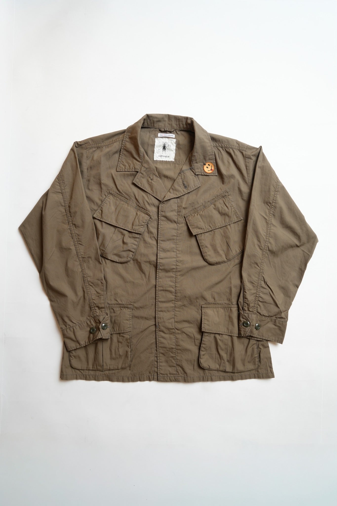 COTTON POPLIN JUNGLE FATIGUE JACKET GEN3 - GREEN