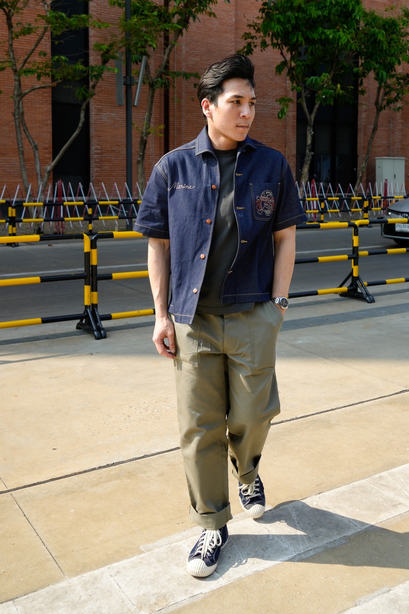 Santa Monica Shirt - Marine Journal