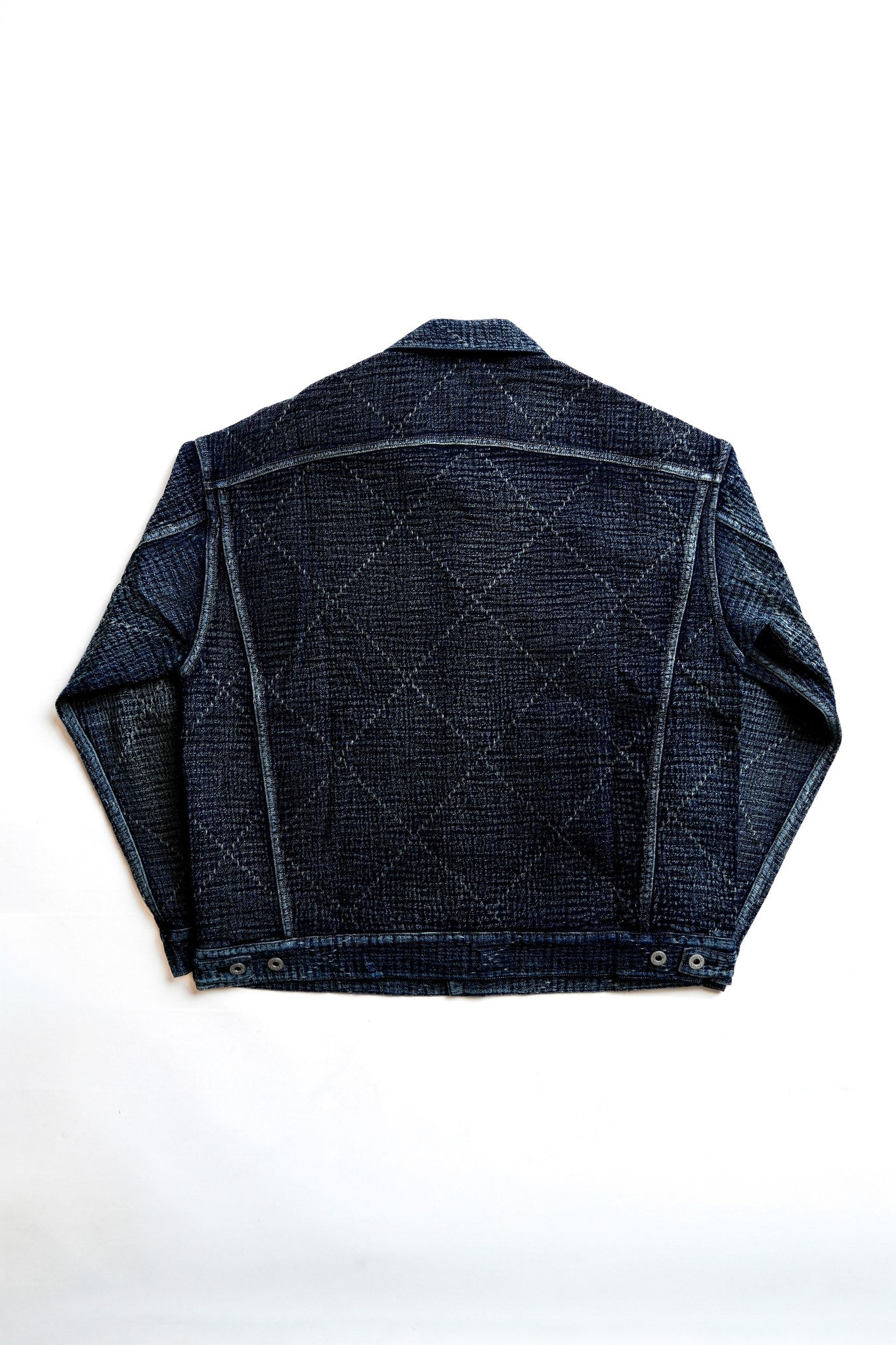 LIGHTWEIGHT SASHIKO  TYPE-3 JACKET - INDIGO