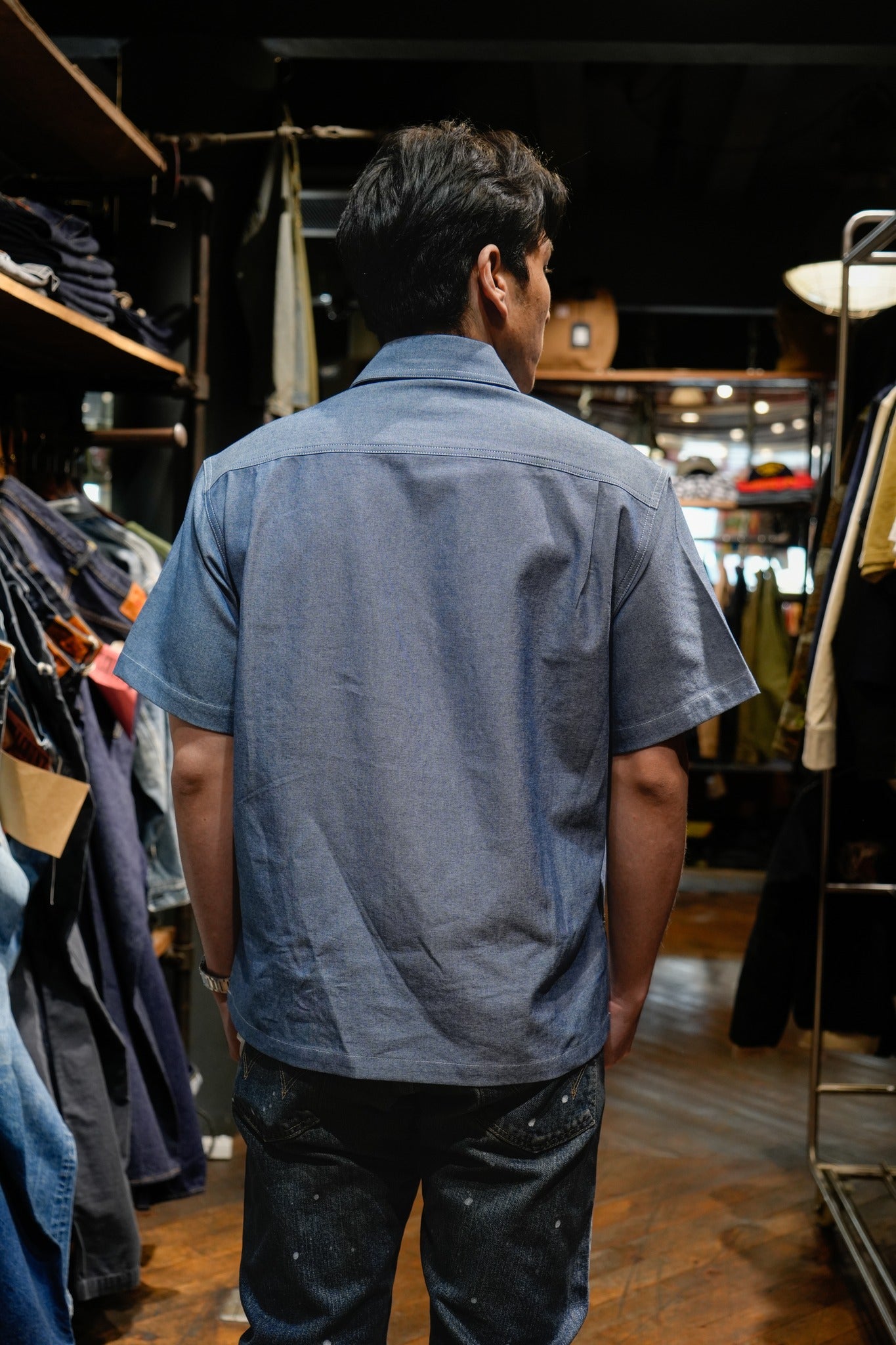DAILY SHIRT - INDIGO CHAMBRAY