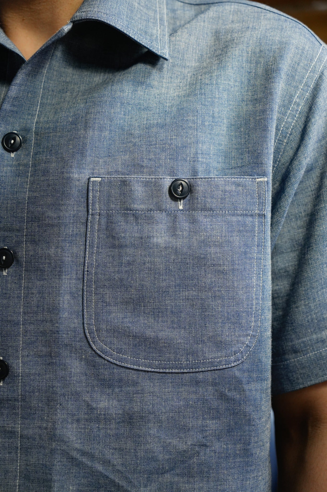 DAILY SHIRT - SELVEDGE IND CHAMBRAY