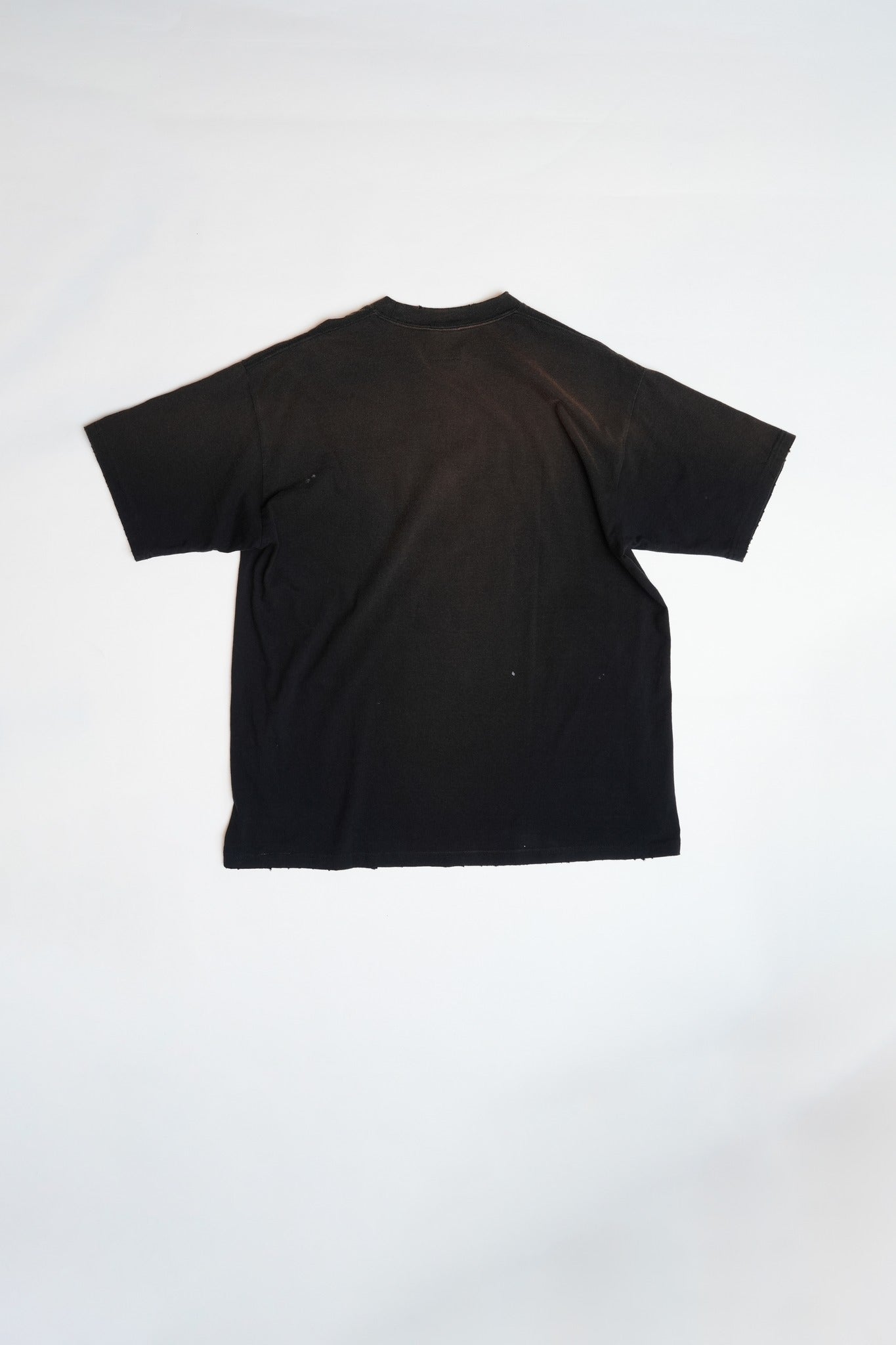GS2449955 REMAKE DYED TEE - BLACK