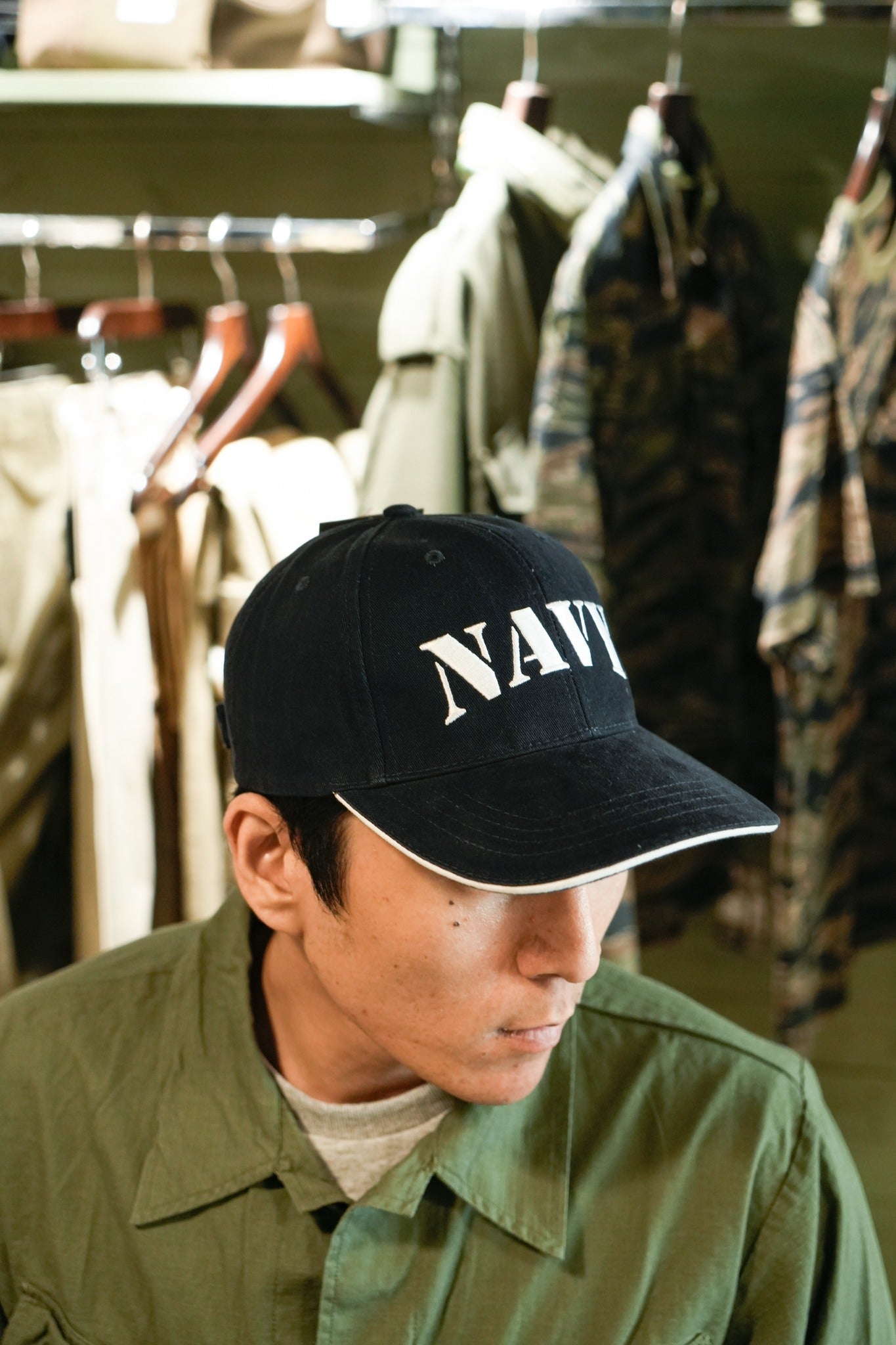 VINTAGE NAVY LOW PROFILE CAP - BLUE