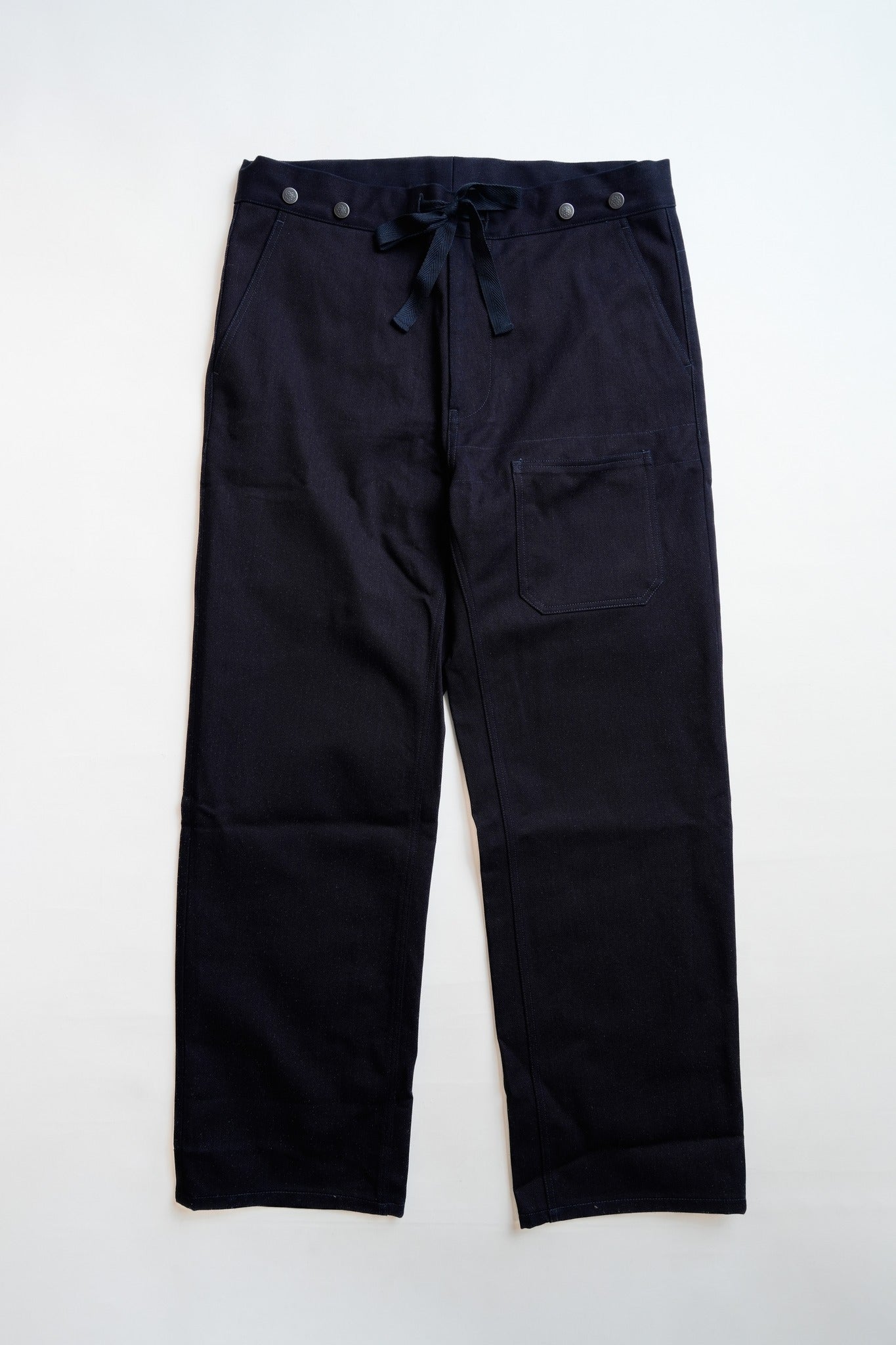 Modified 1943 British Army trousers - Indigo Twill