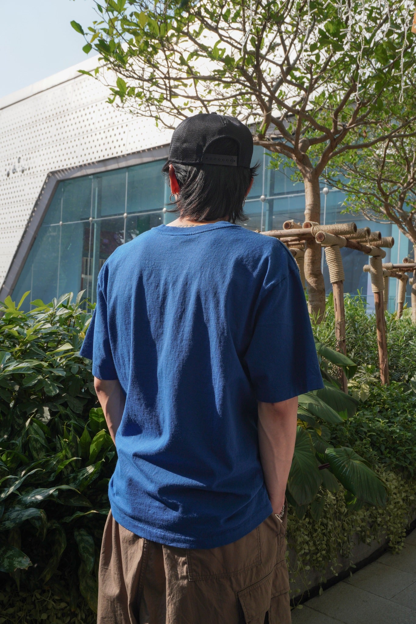 6oZ PRINTABLE TUBE TEE  S/S - DARK INDIGO