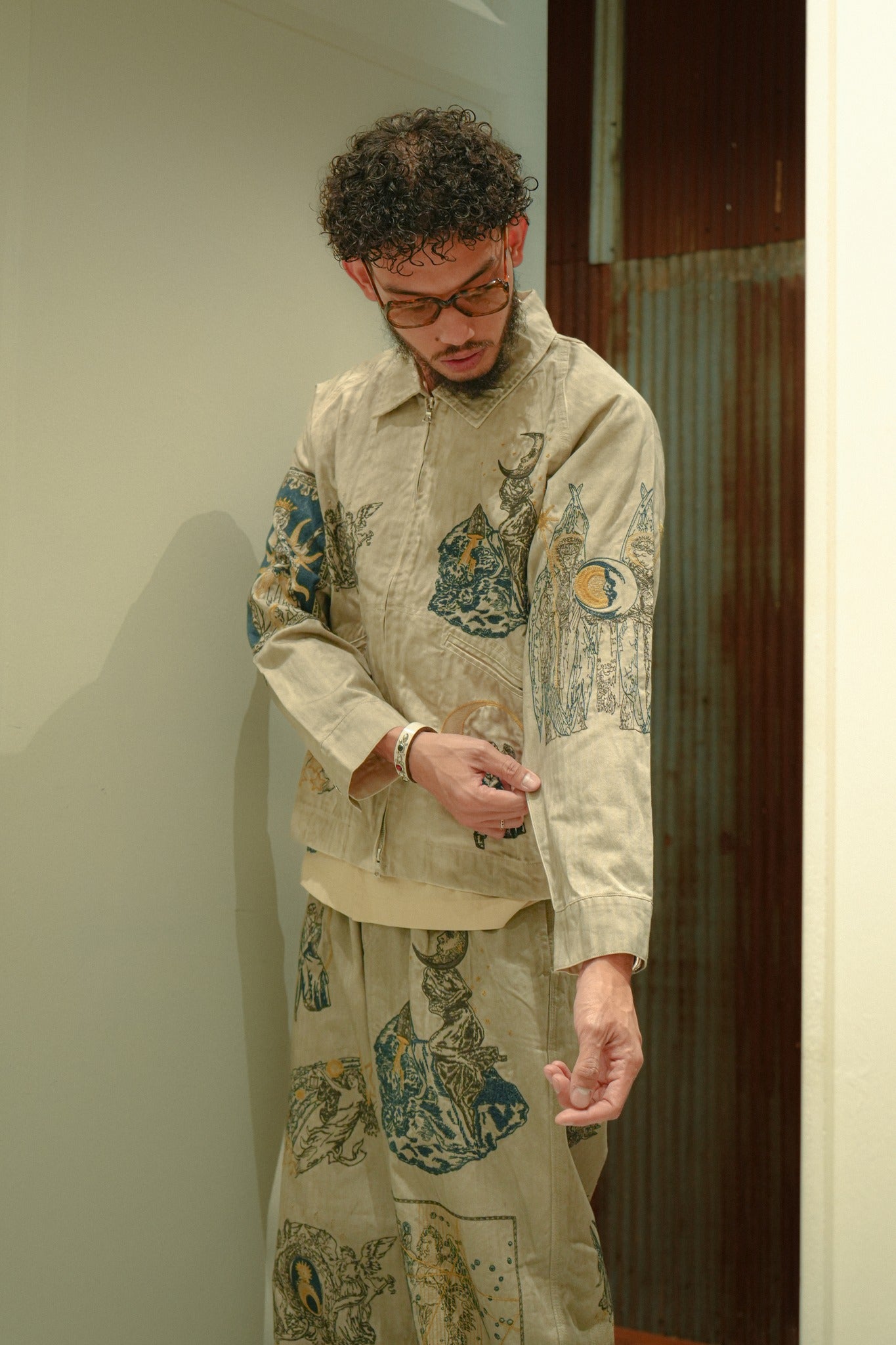 La Luna Zip Jacket - Smoke Grey