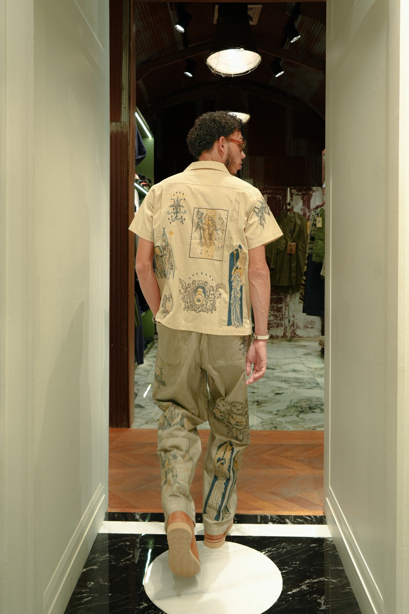 La Luna Camp Shirt - Natural