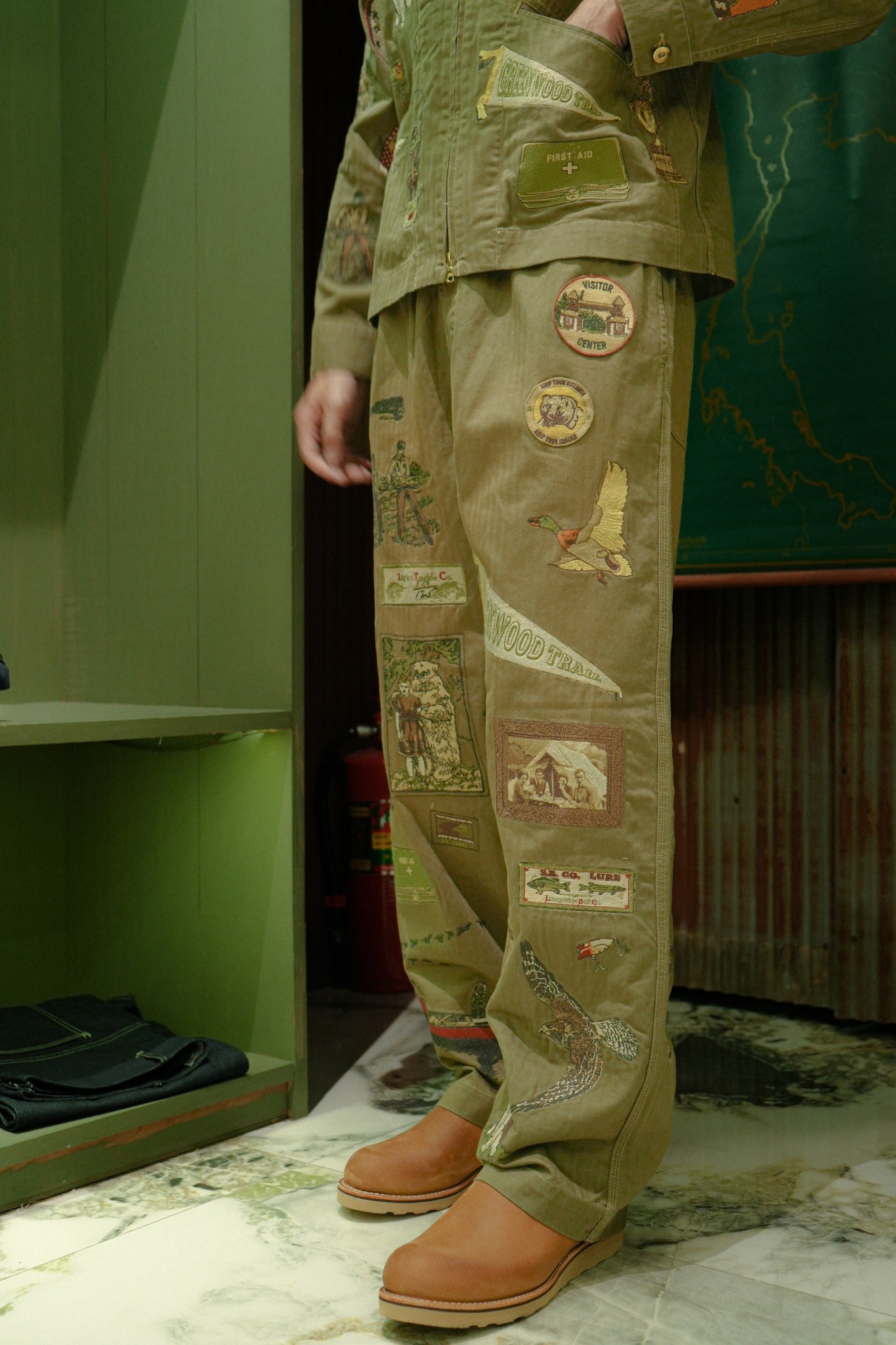 Trail Pant - Army Green