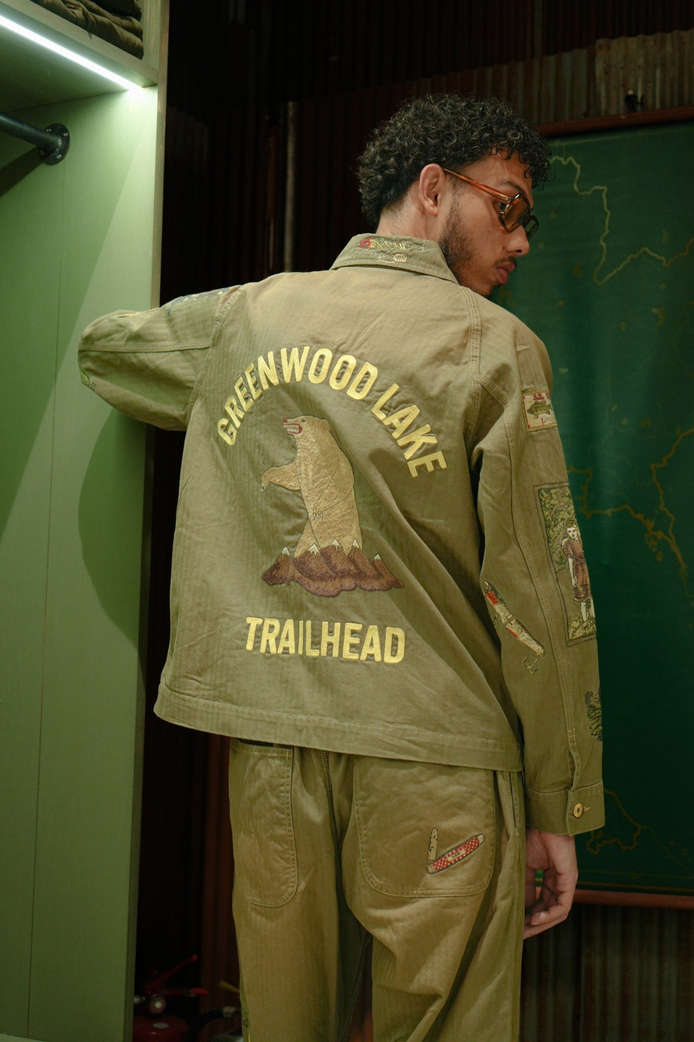 Trail Zip Jacket - Army Green