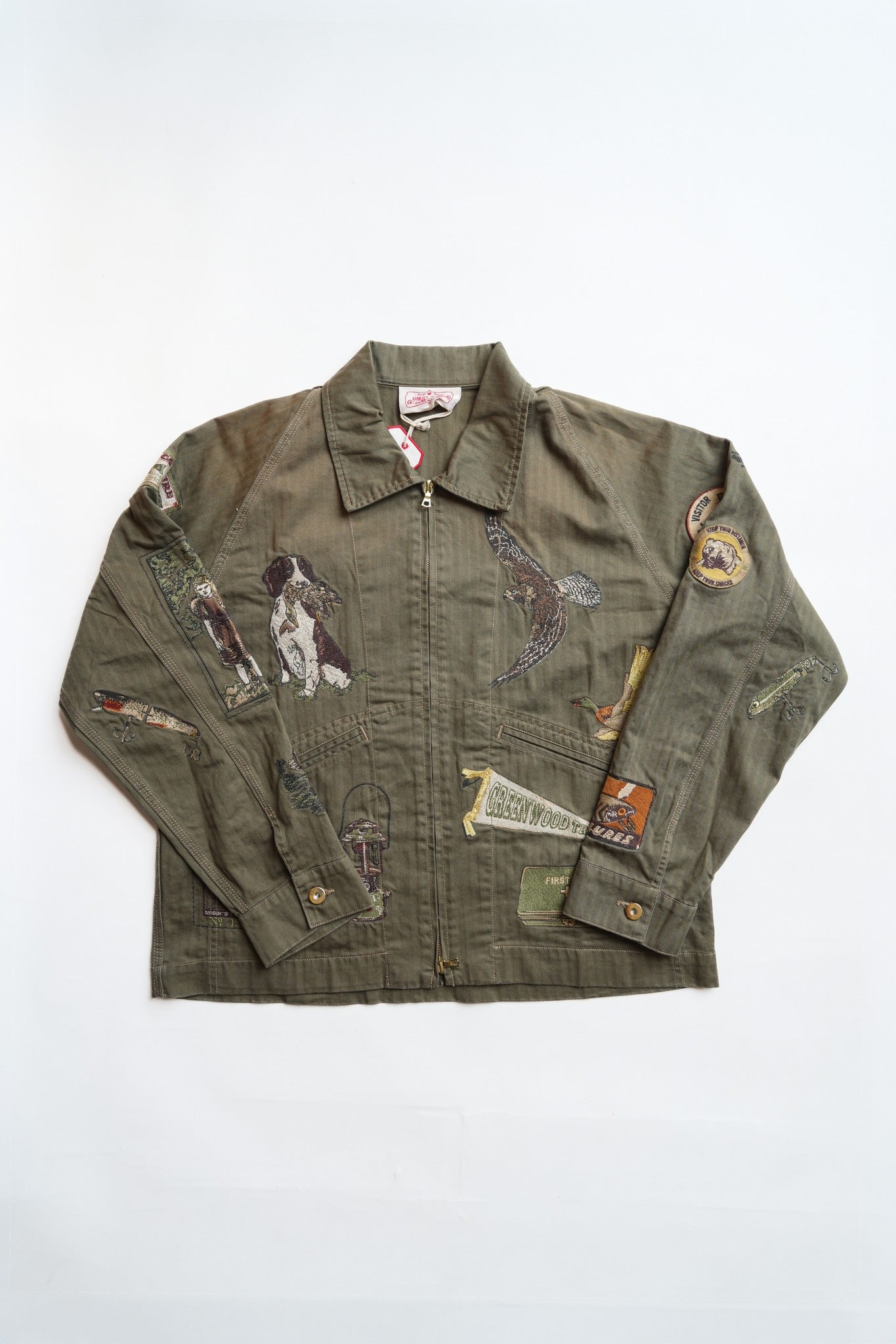Trail Zip Jacket - Army Green
