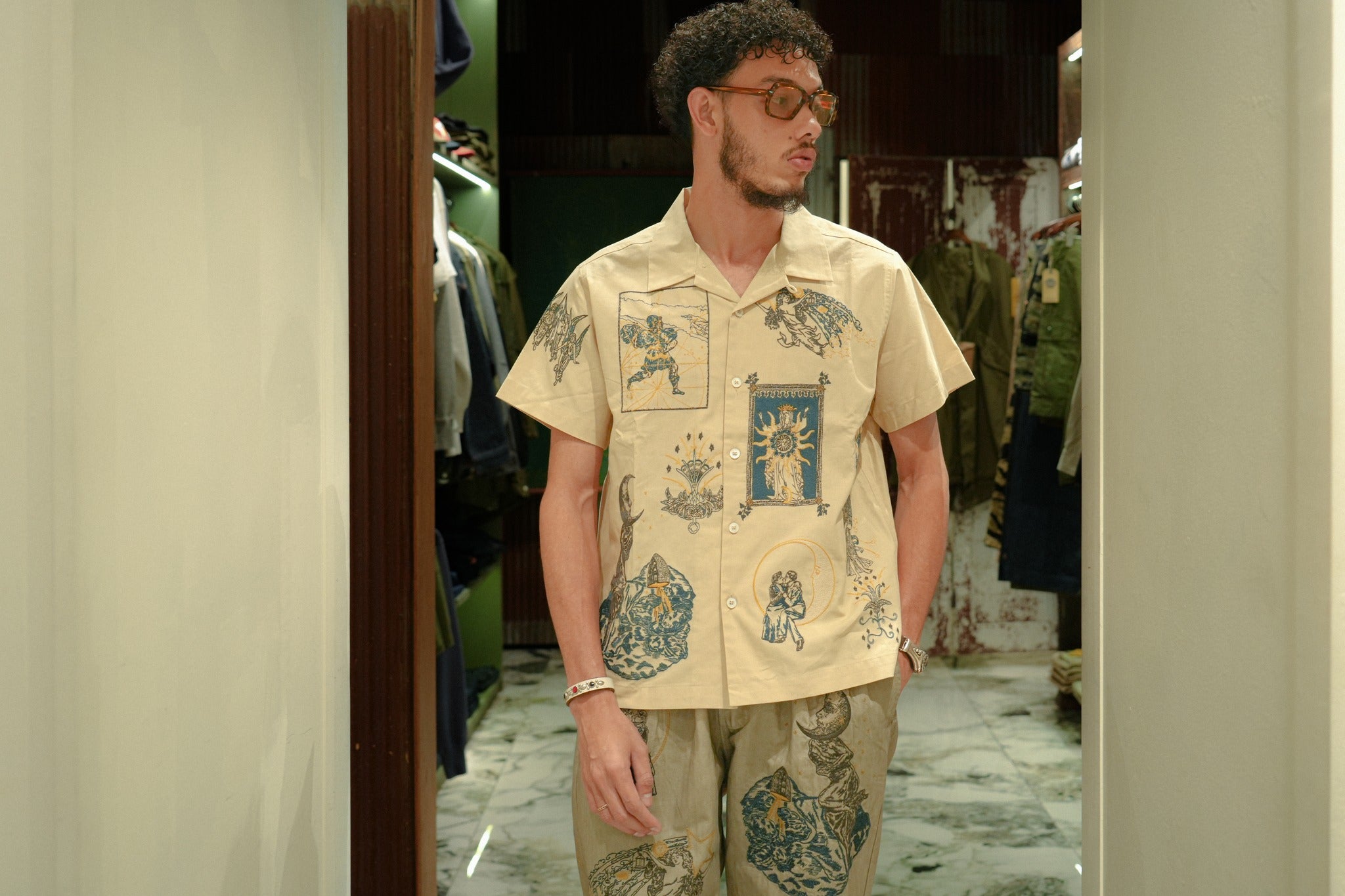 La Luna Camp Shirt - Natural