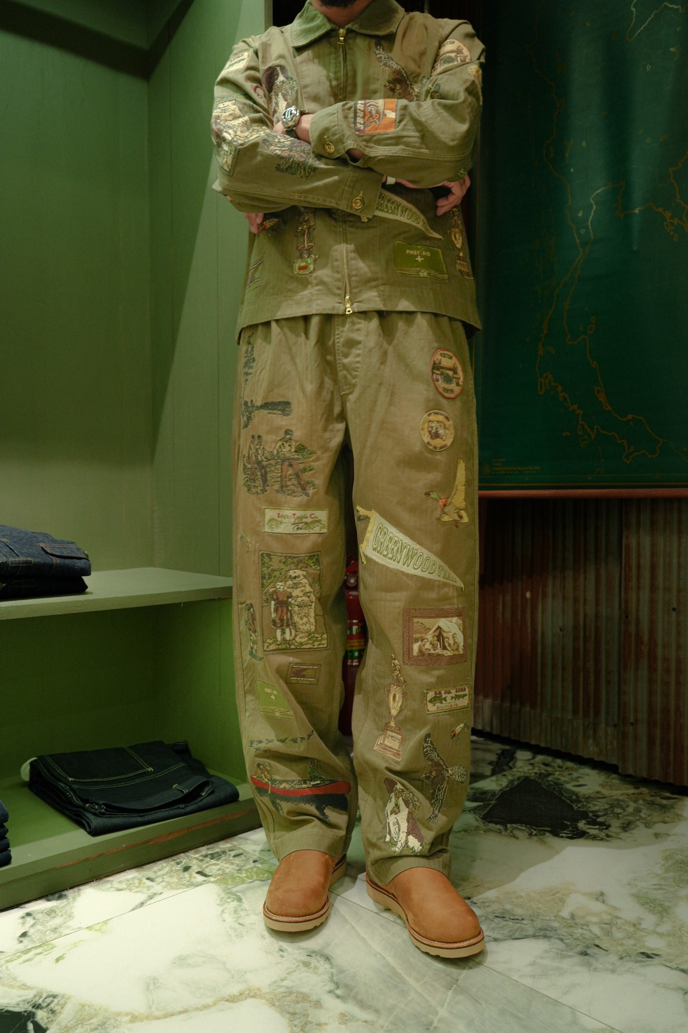 Trail Pant - Army Green