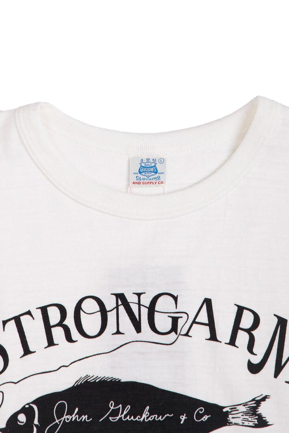 JG-CS06 Fishing Bait TEE - OFF WHITE