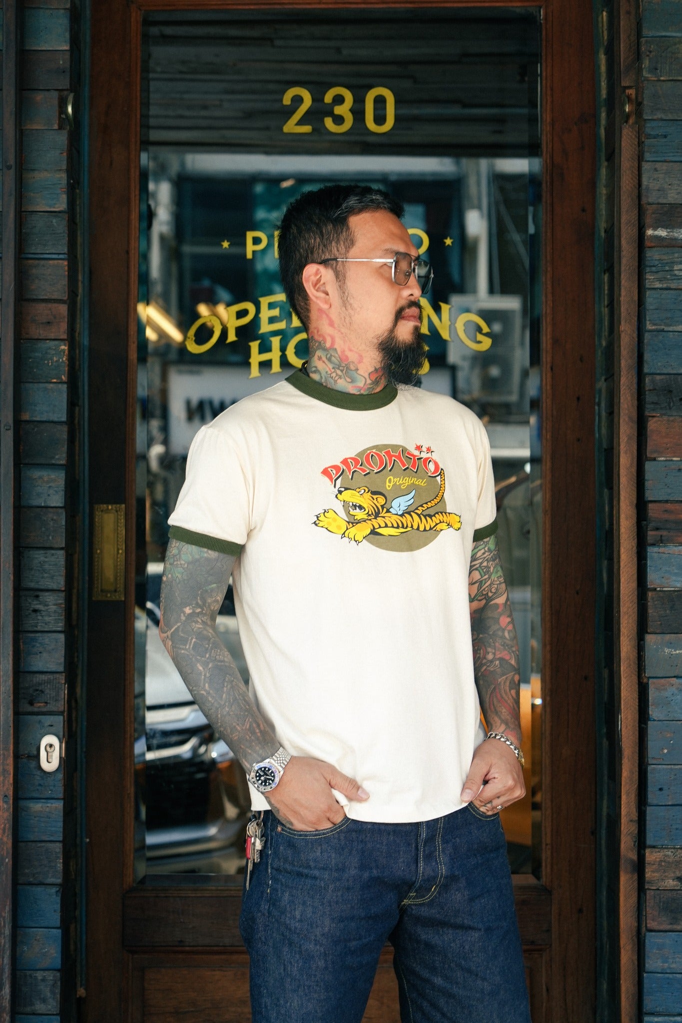 Original Ringer Tee - Flying Tiger