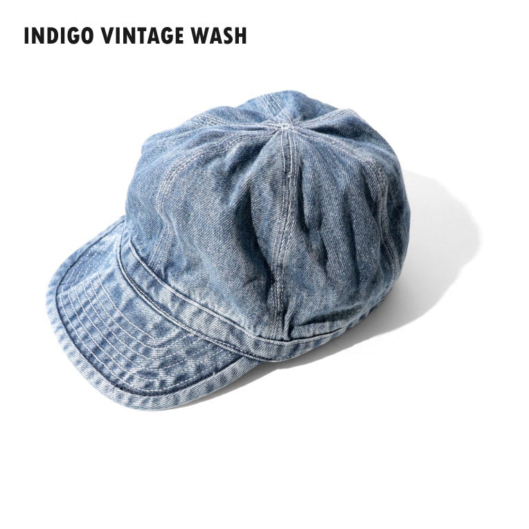 6680 DENIM ARMY CAP - VINTAGE WASH