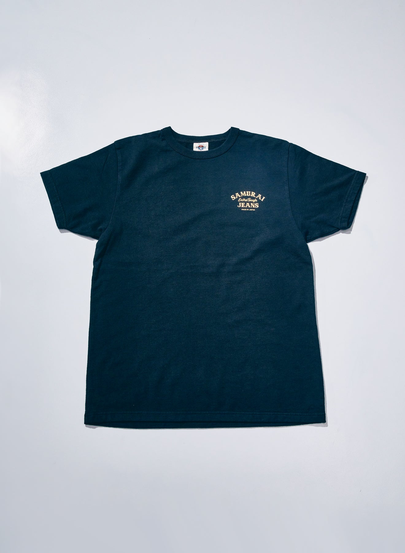 SJST26-105 (Aged Cotton Inlay Loopwheel T-Shirt) - BLACK